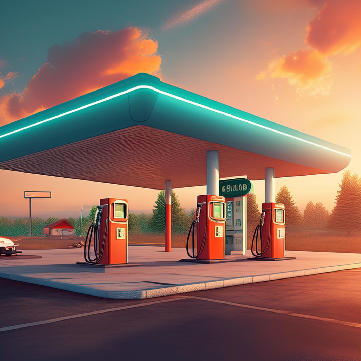 Gas station (waasamoobide adawaygamig) - Anishinaabe WOTD