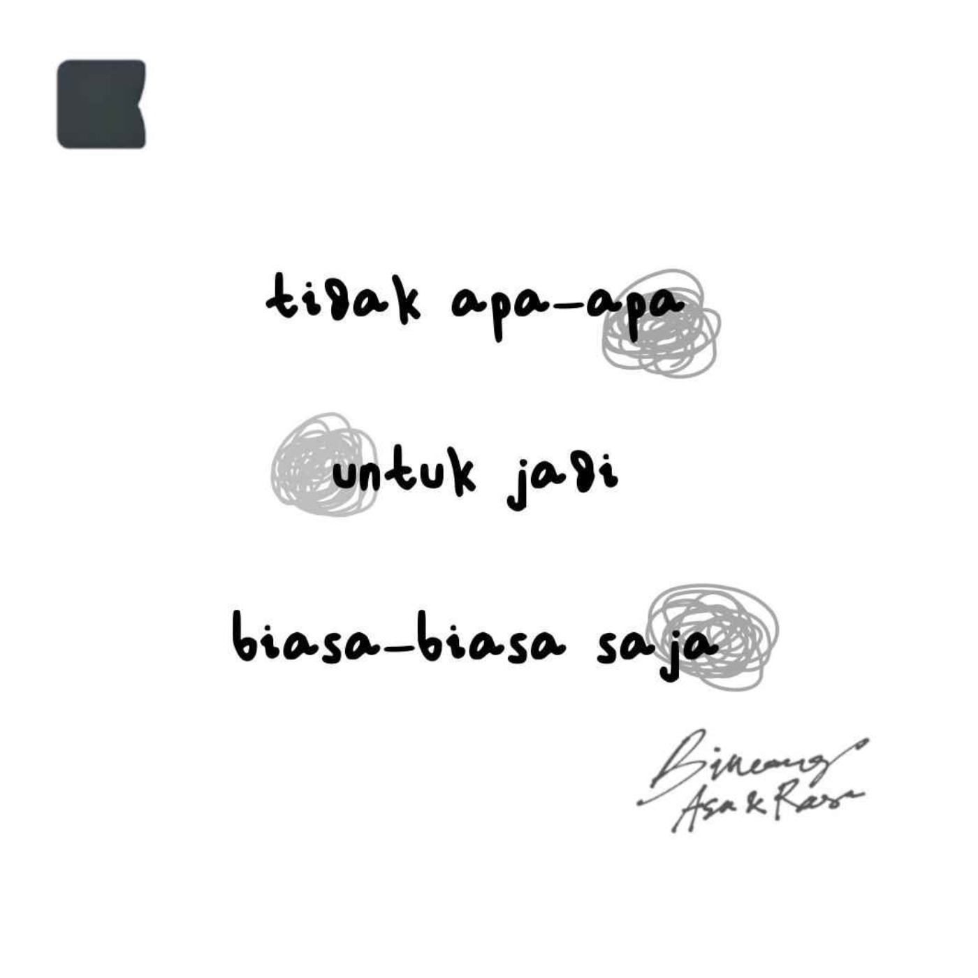 Tidak apa-apa untuk jadi biasa-biasa saja