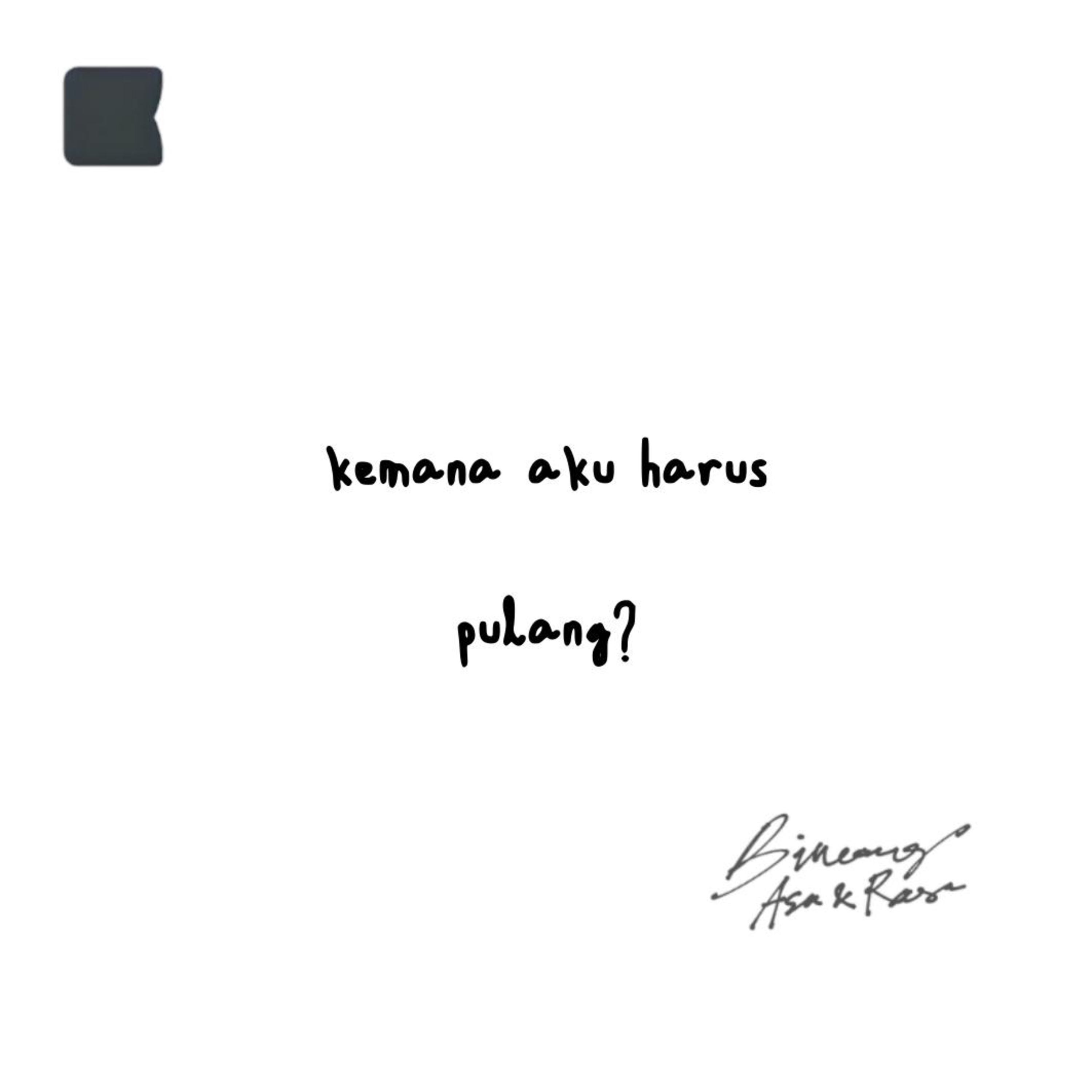 Kemana aku harus pulang? episode artwork