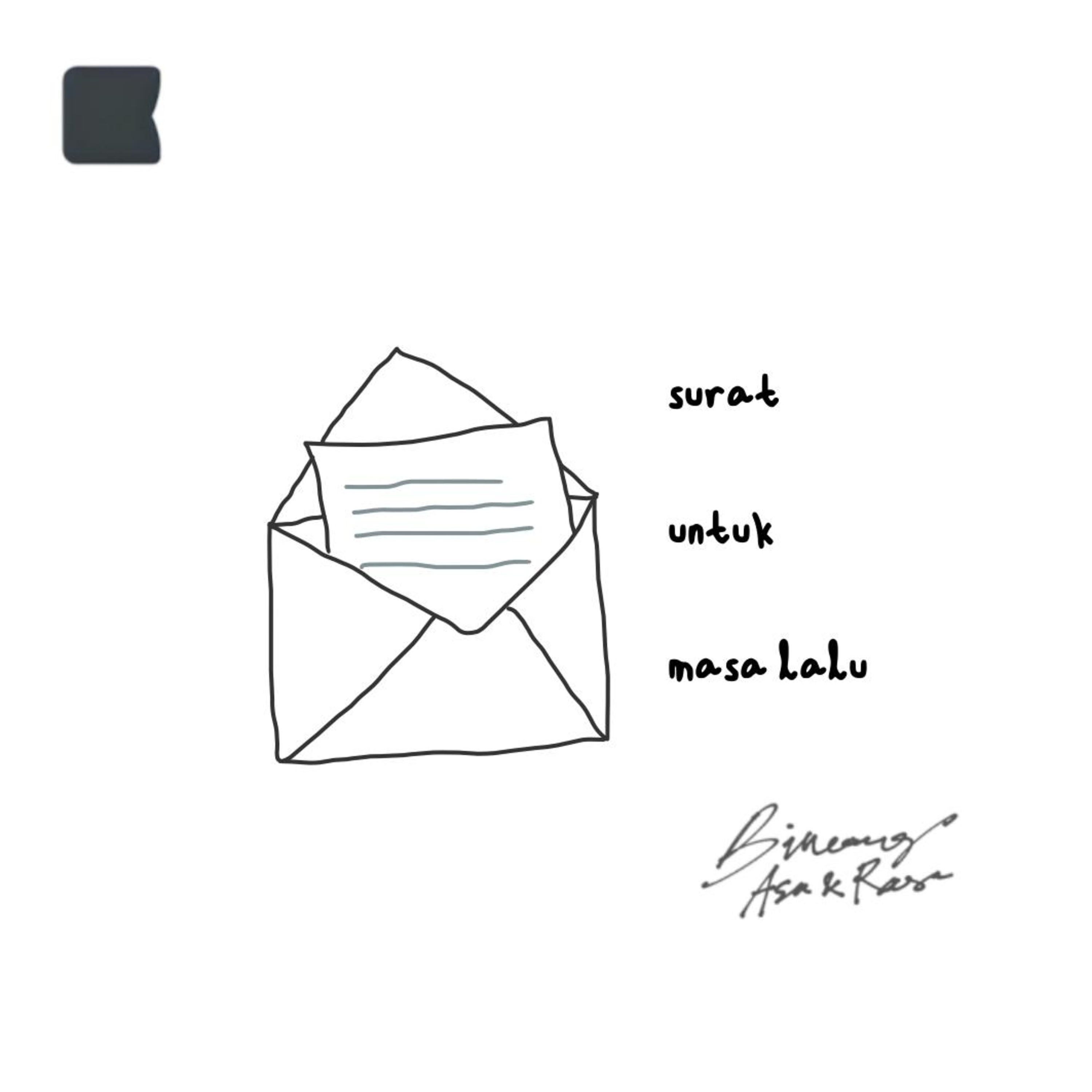Surat untuk masa lalu episode artwork