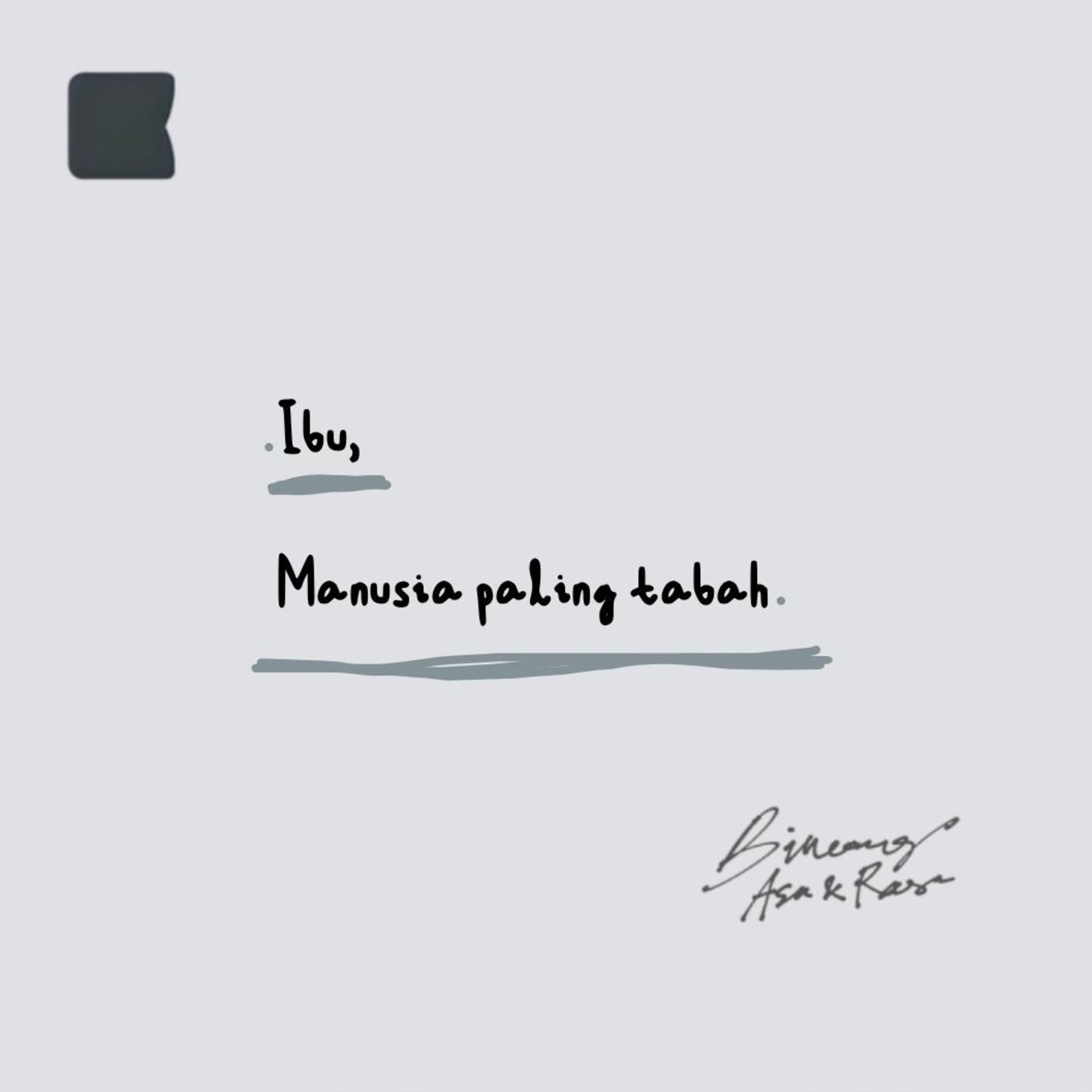 Ibu, manusia paling tabah episode artwork