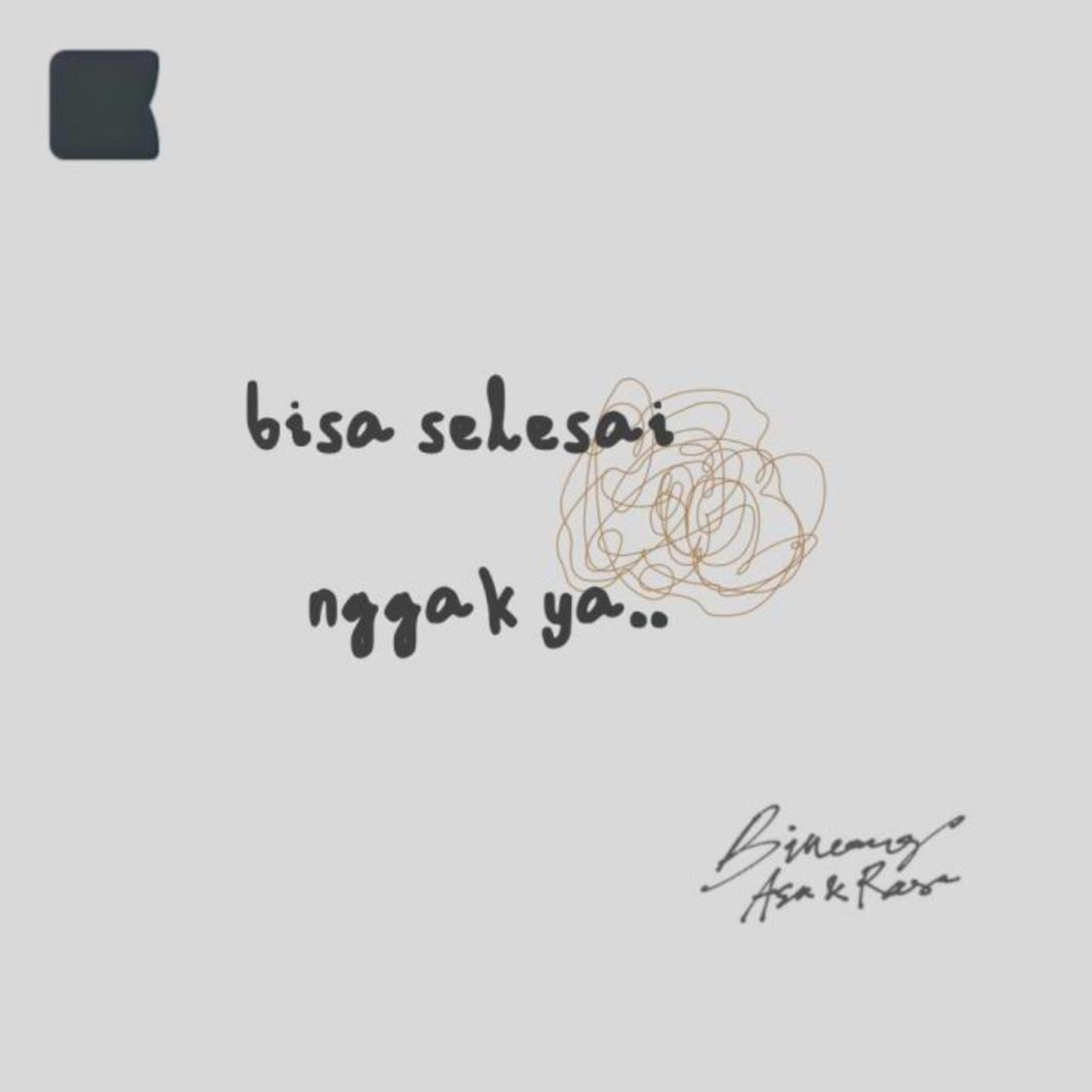 Tenang.. satu per satu