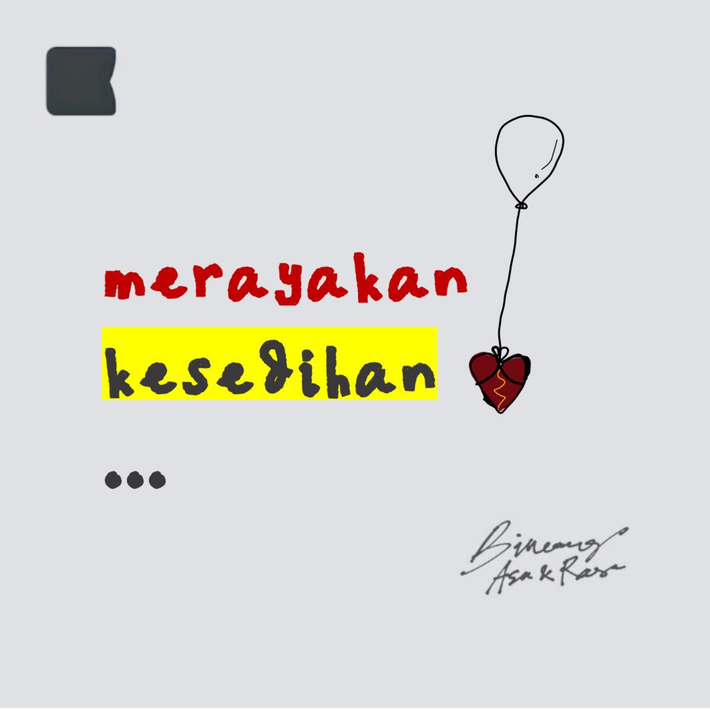Merayakan kesedihan episode artwork