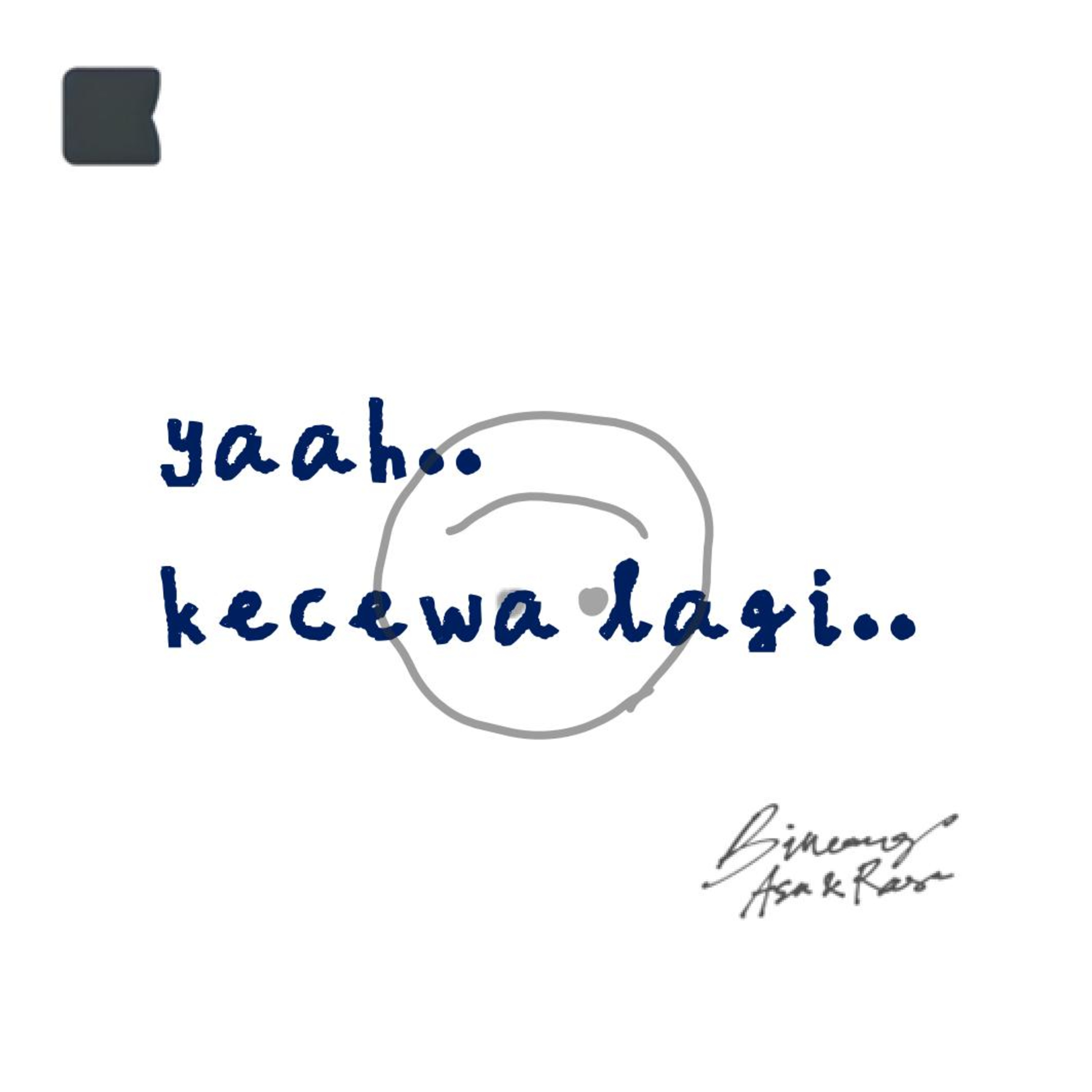 Yaah, kecewa lagi.. episode artwork