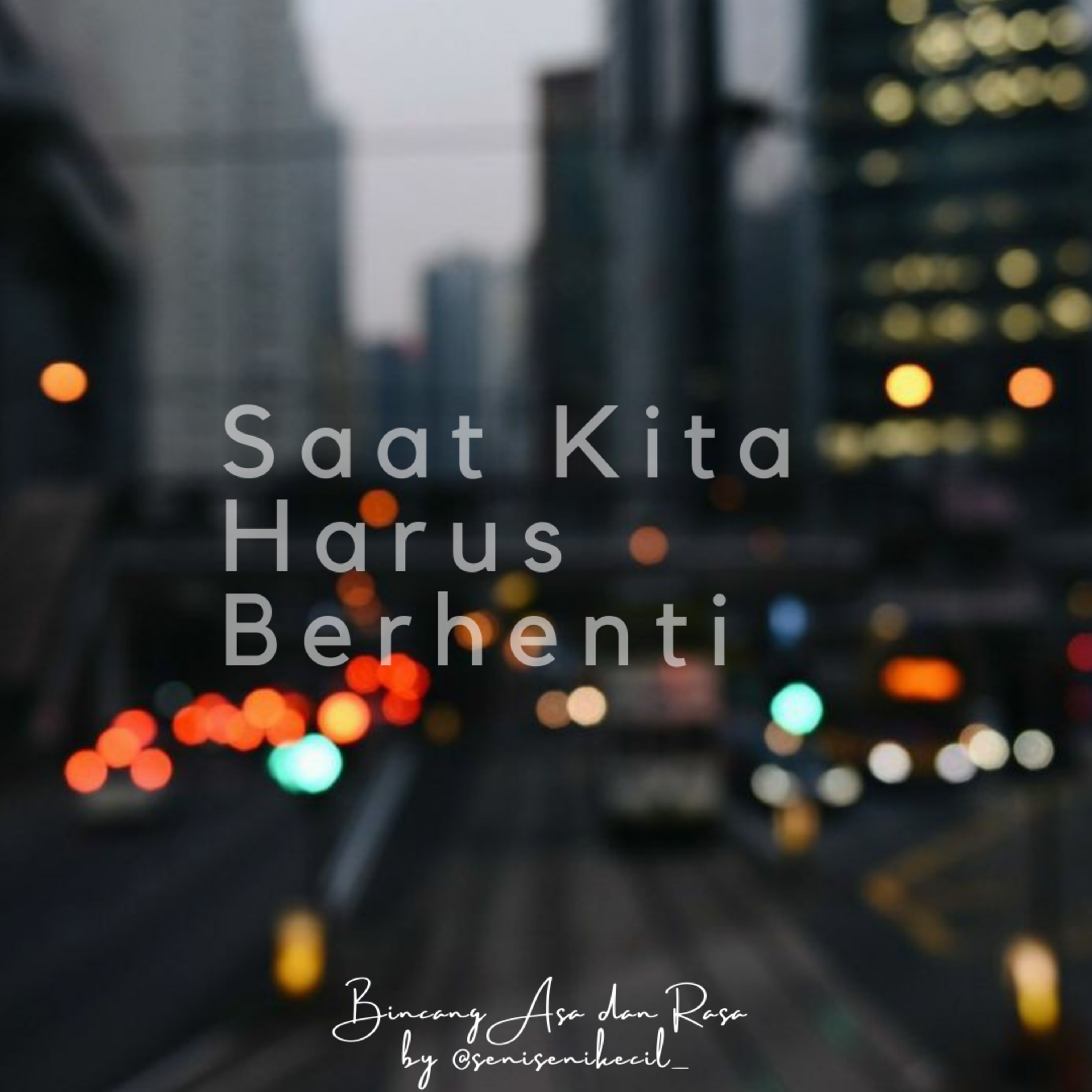 Bincang Asa dan Rasa