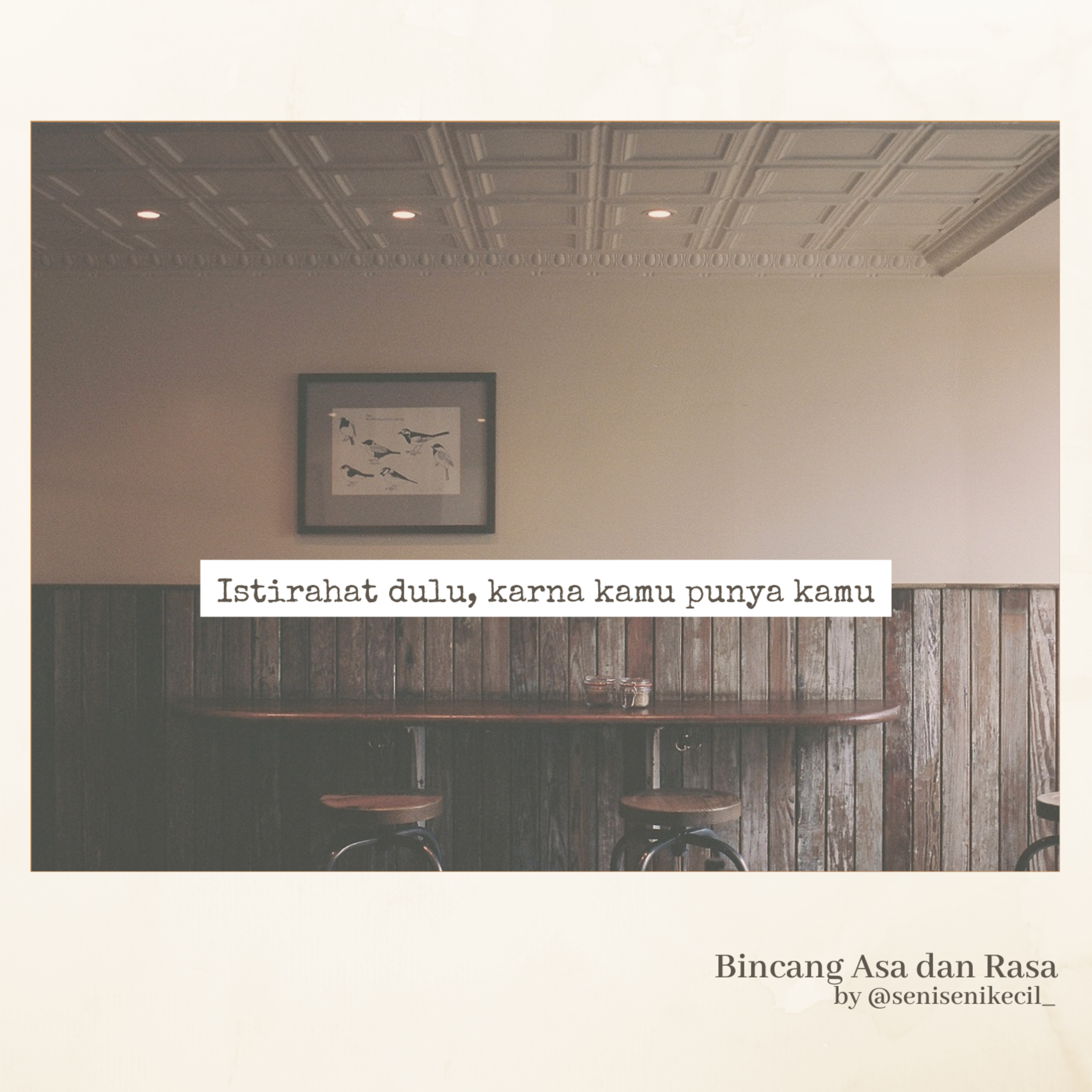 Bincang Asa dan Rasa