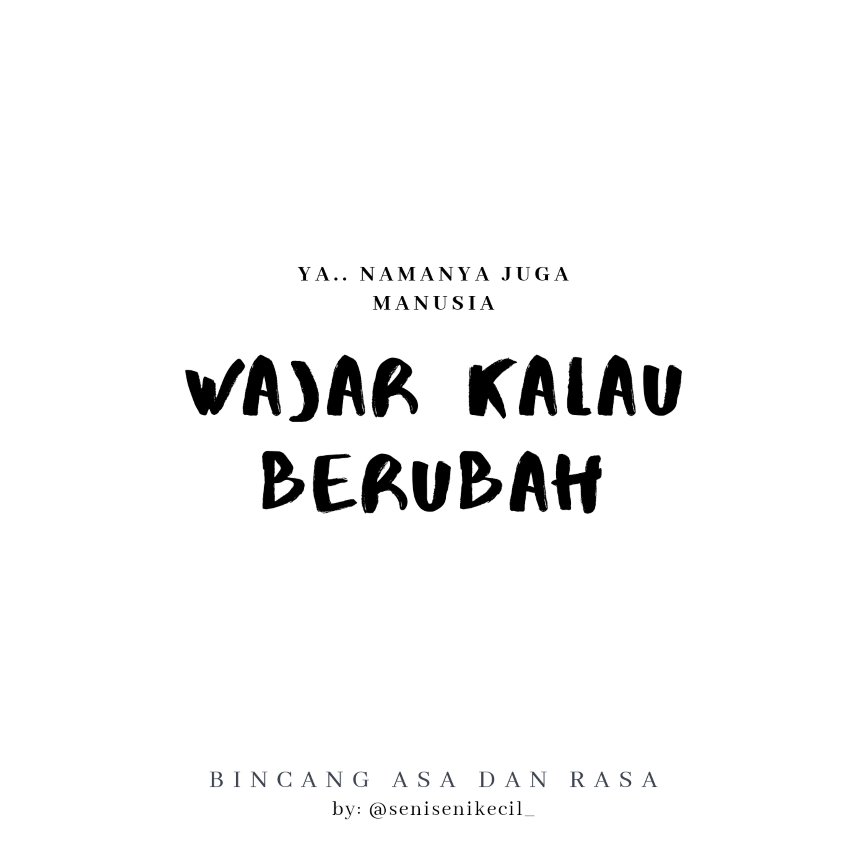 Bincang Asa dan Rasa