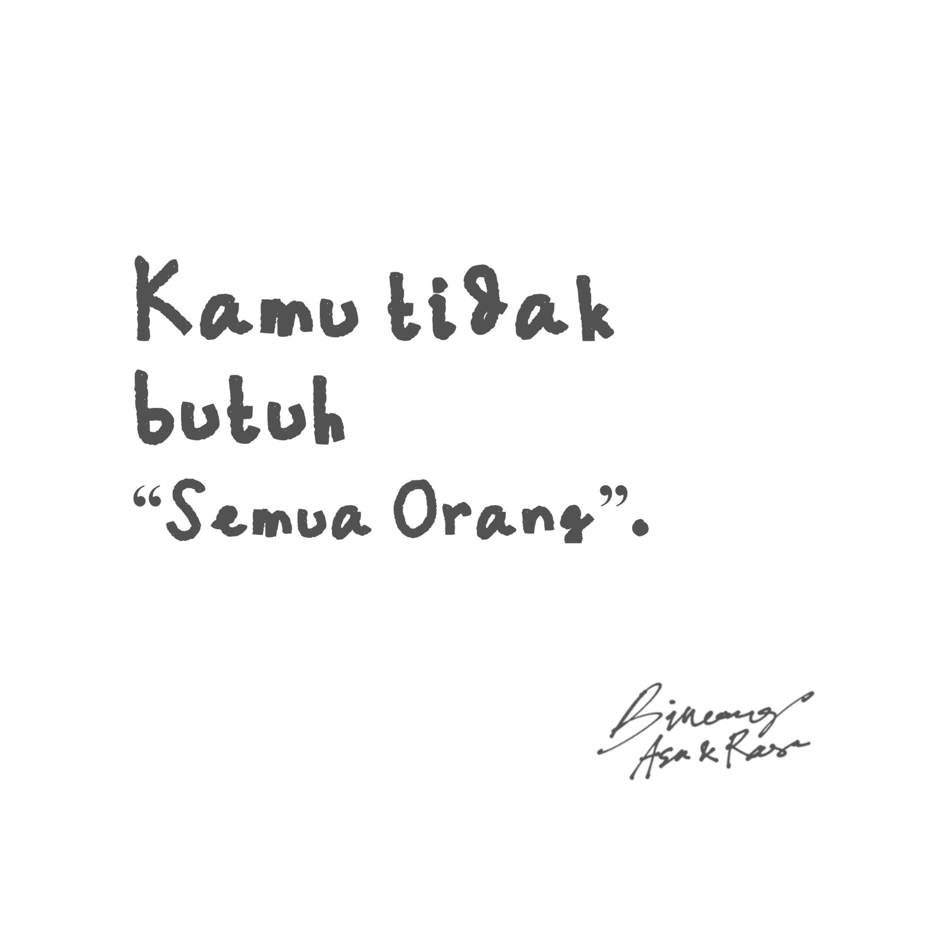 Bincang Asa dan Rasa
