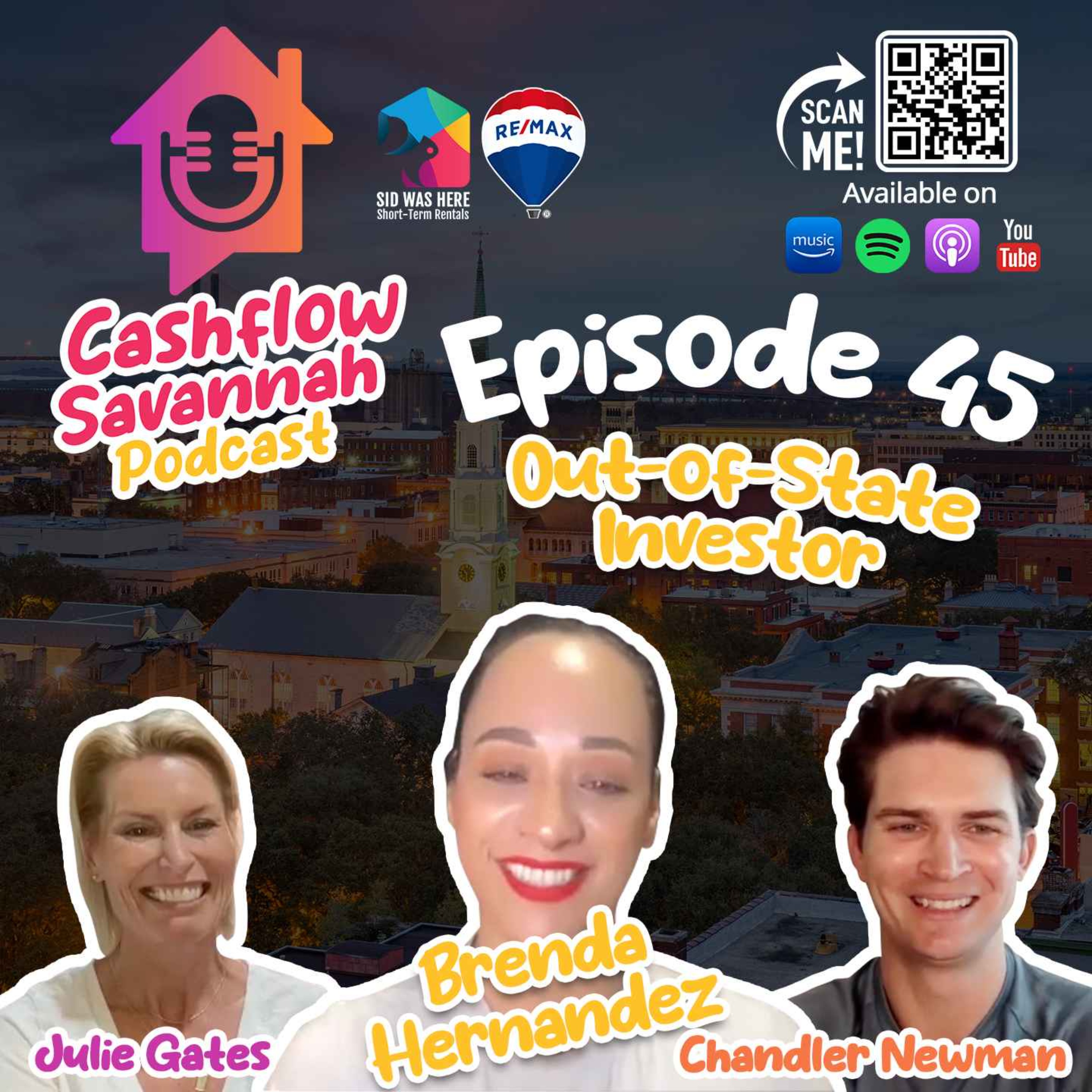Episode 45: Brenda Hernandez - Out of state real estate investor in Savannah