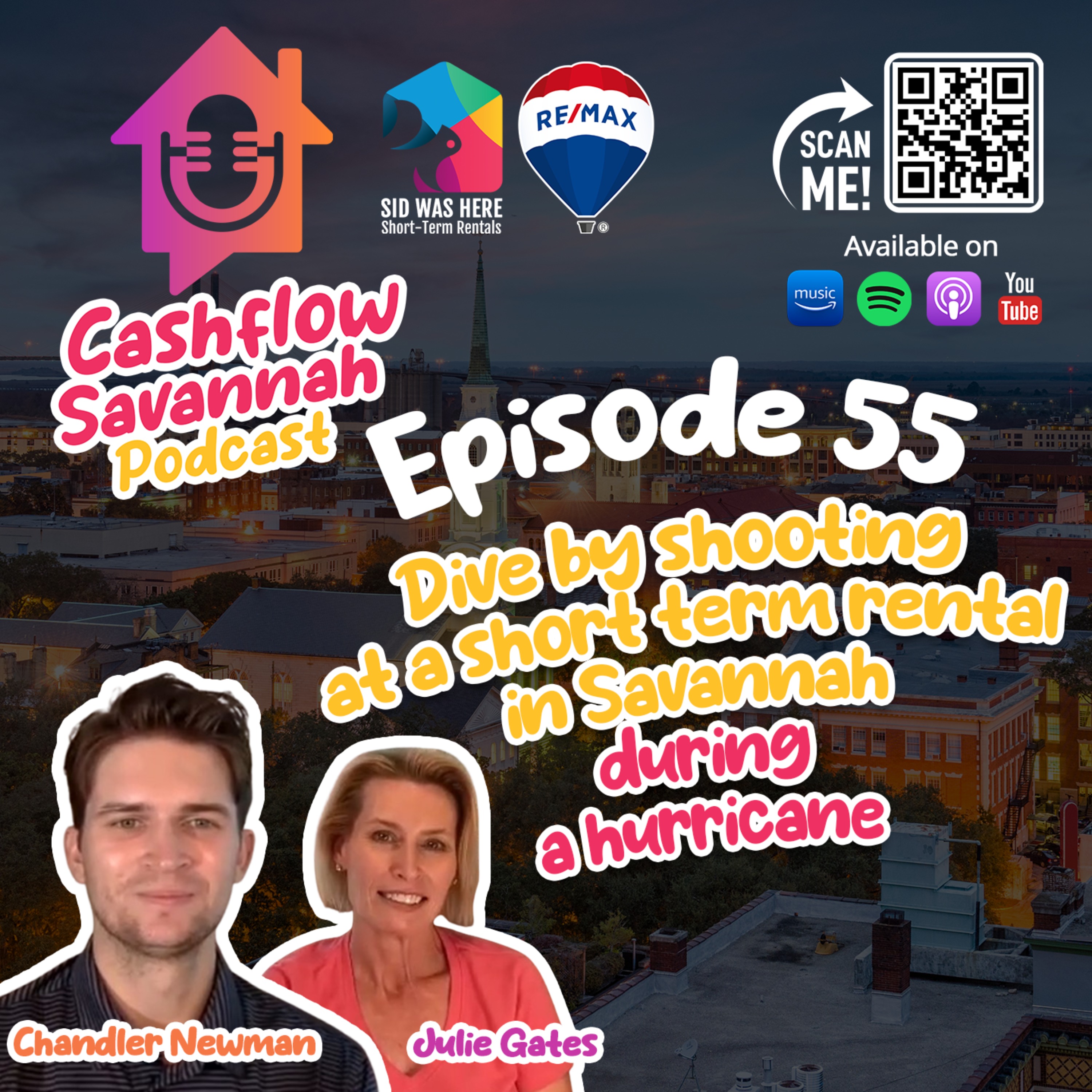 Episode 55: Dive by shooting at a Short-Term Rental in Savannah during a hurricane
