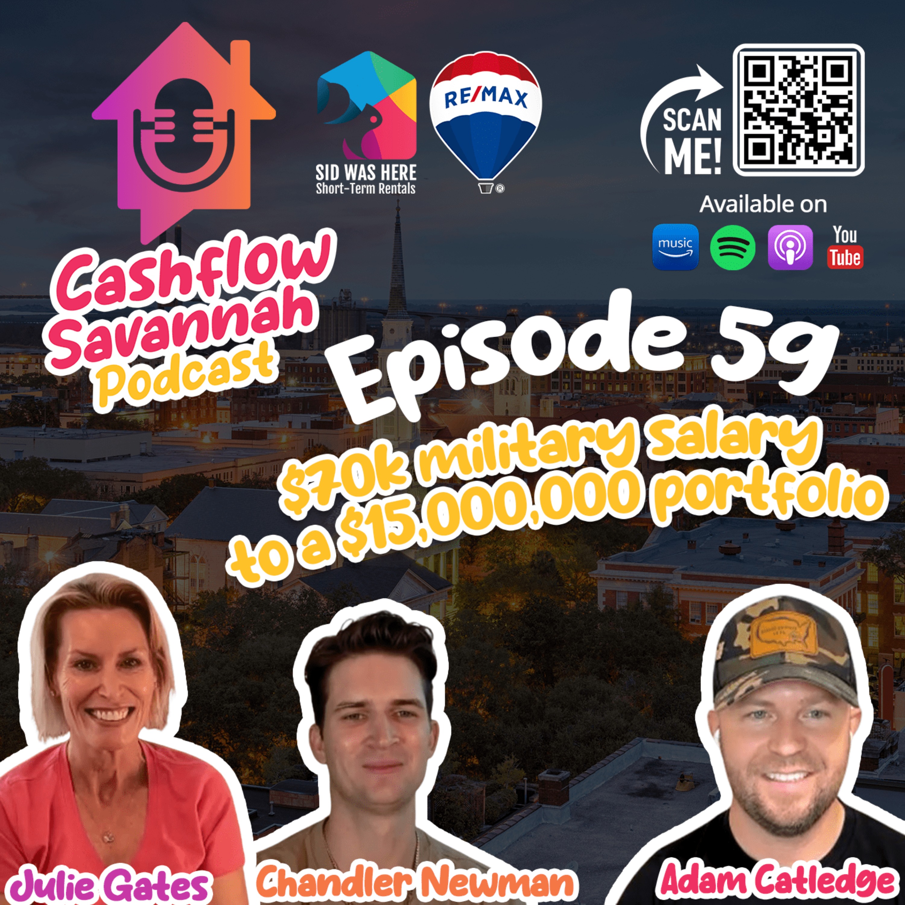 Episode 59: Adam Catledge - $70k military salary to a $15,000,000 portfolio