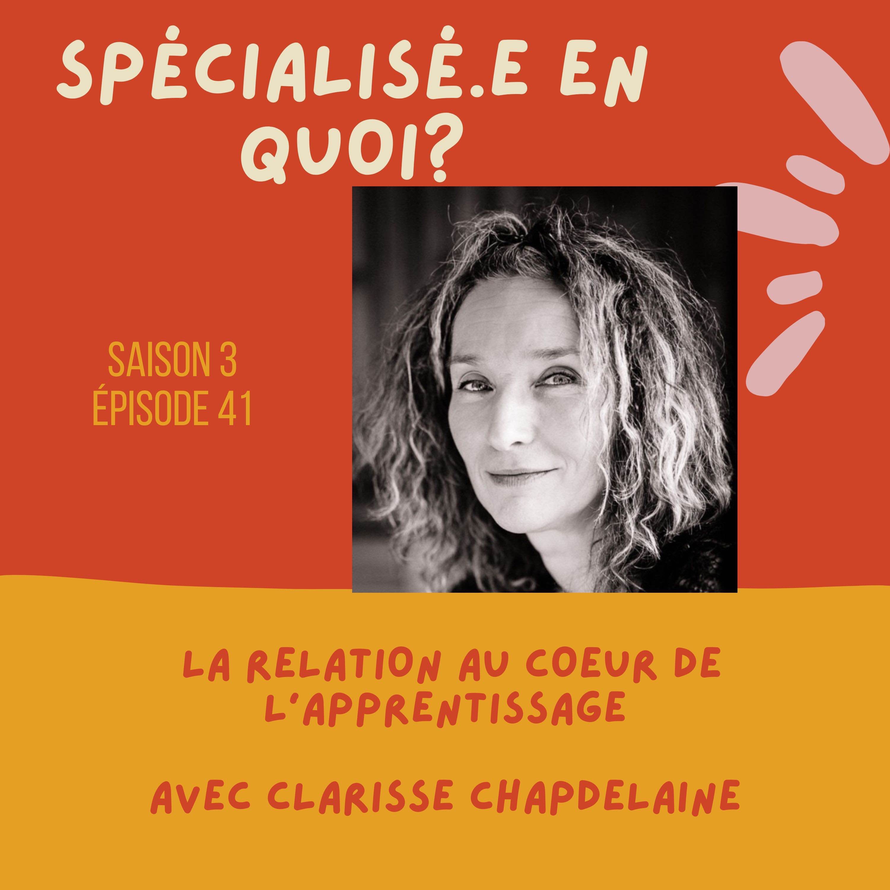 Spécialisée en quoi?