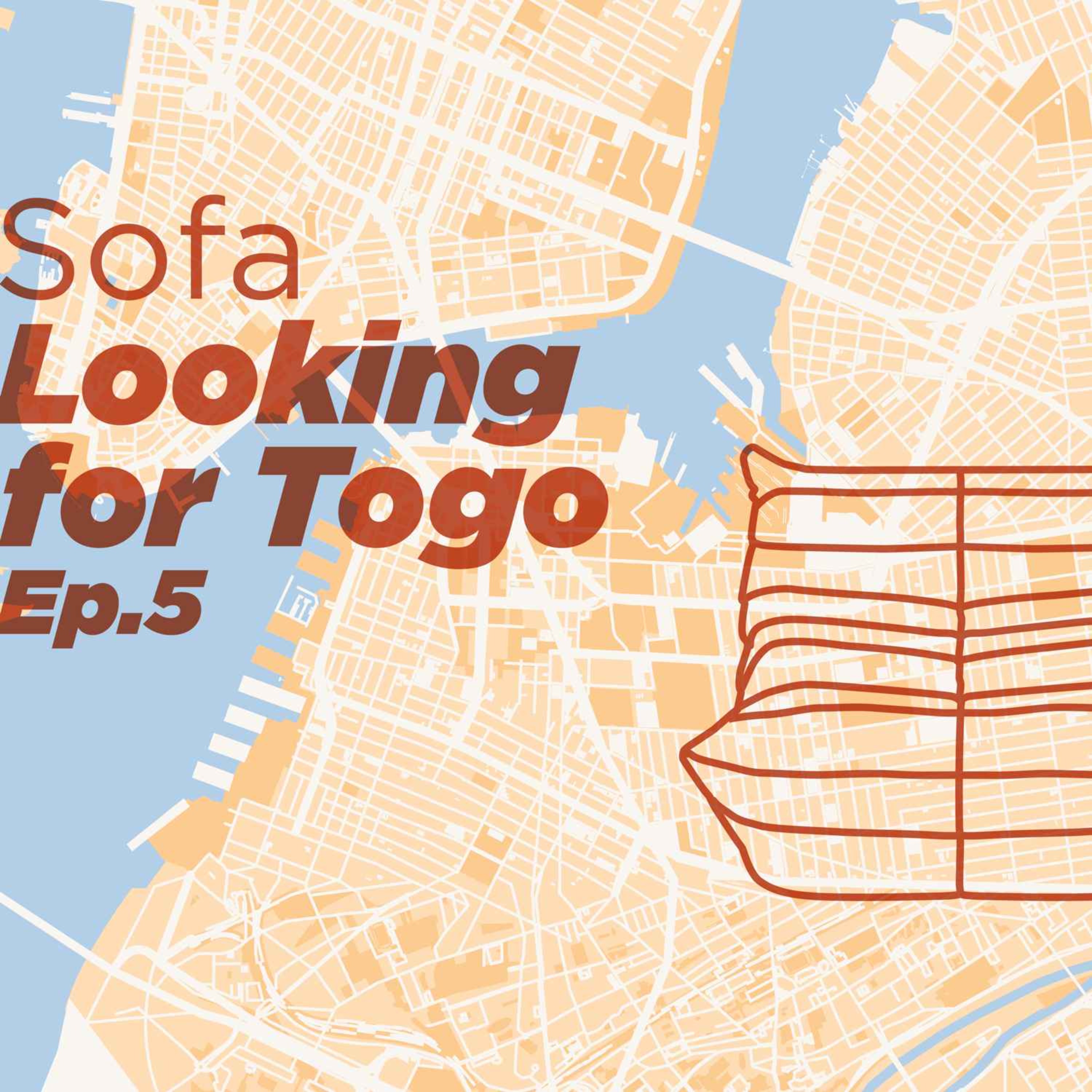 cover art for 5 · The Togo seen from above 