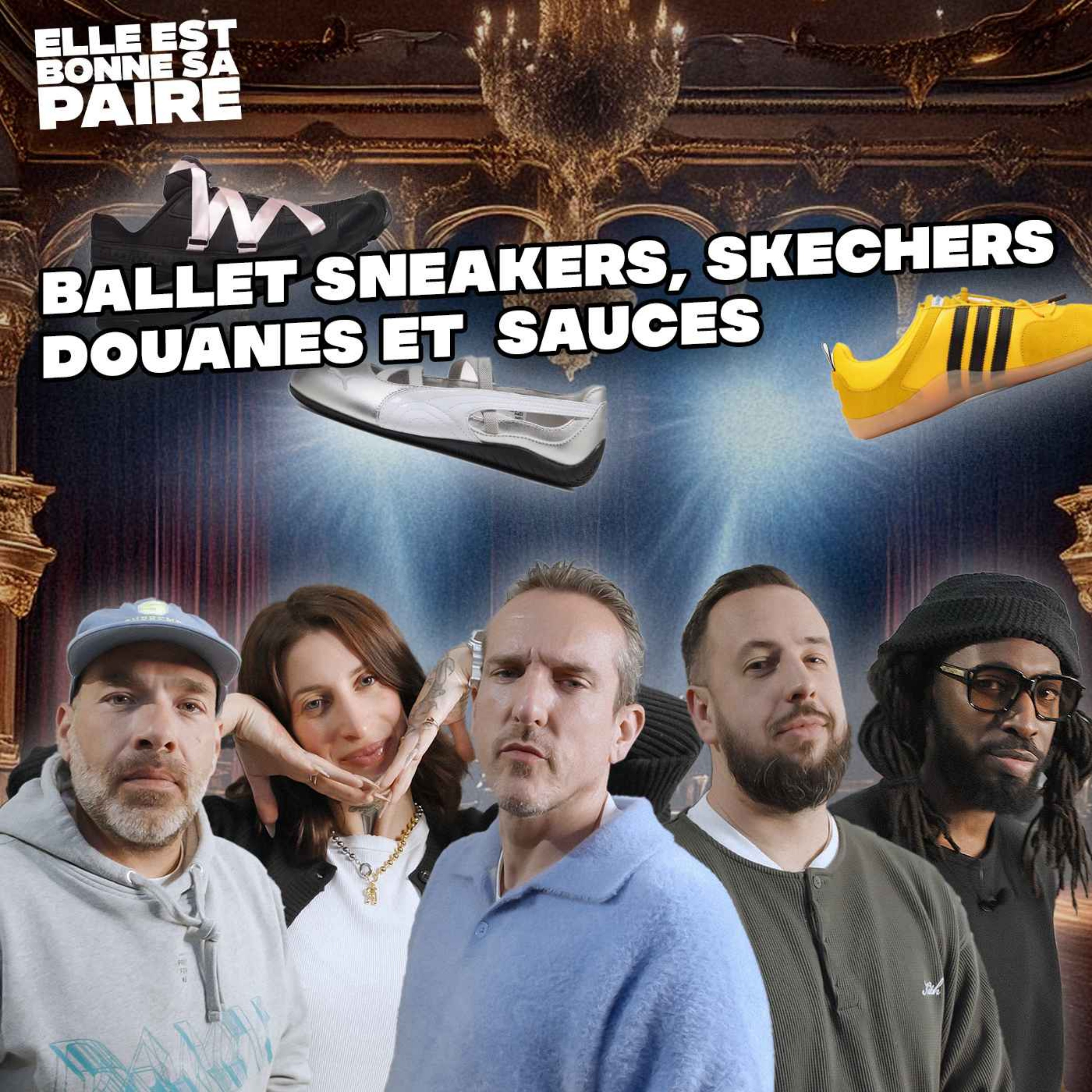 Bad Bunny et le phénomène ballet sneakers, Skechers, douanes et sauces 🐰🫙