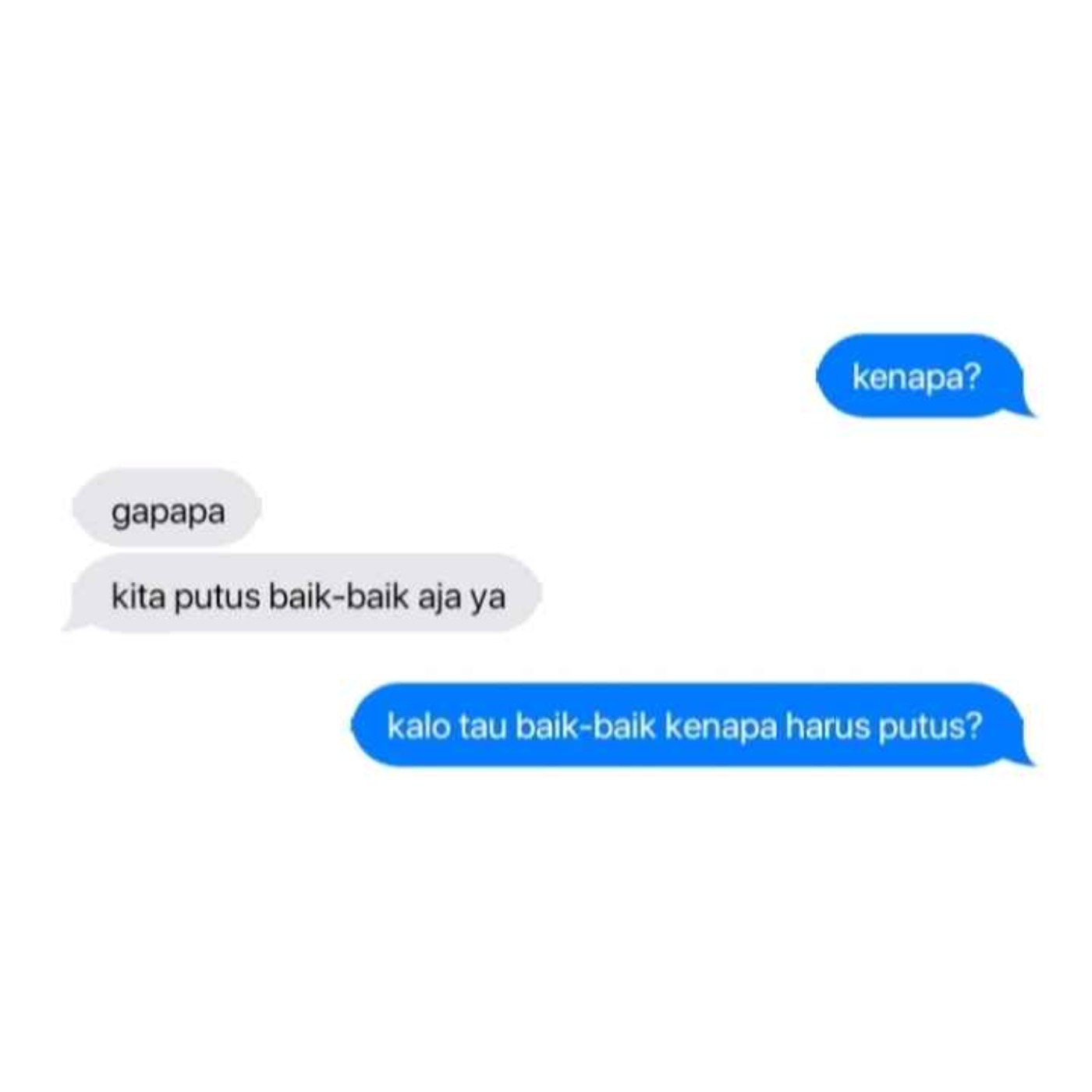 putus baik-baik putus baik-baik