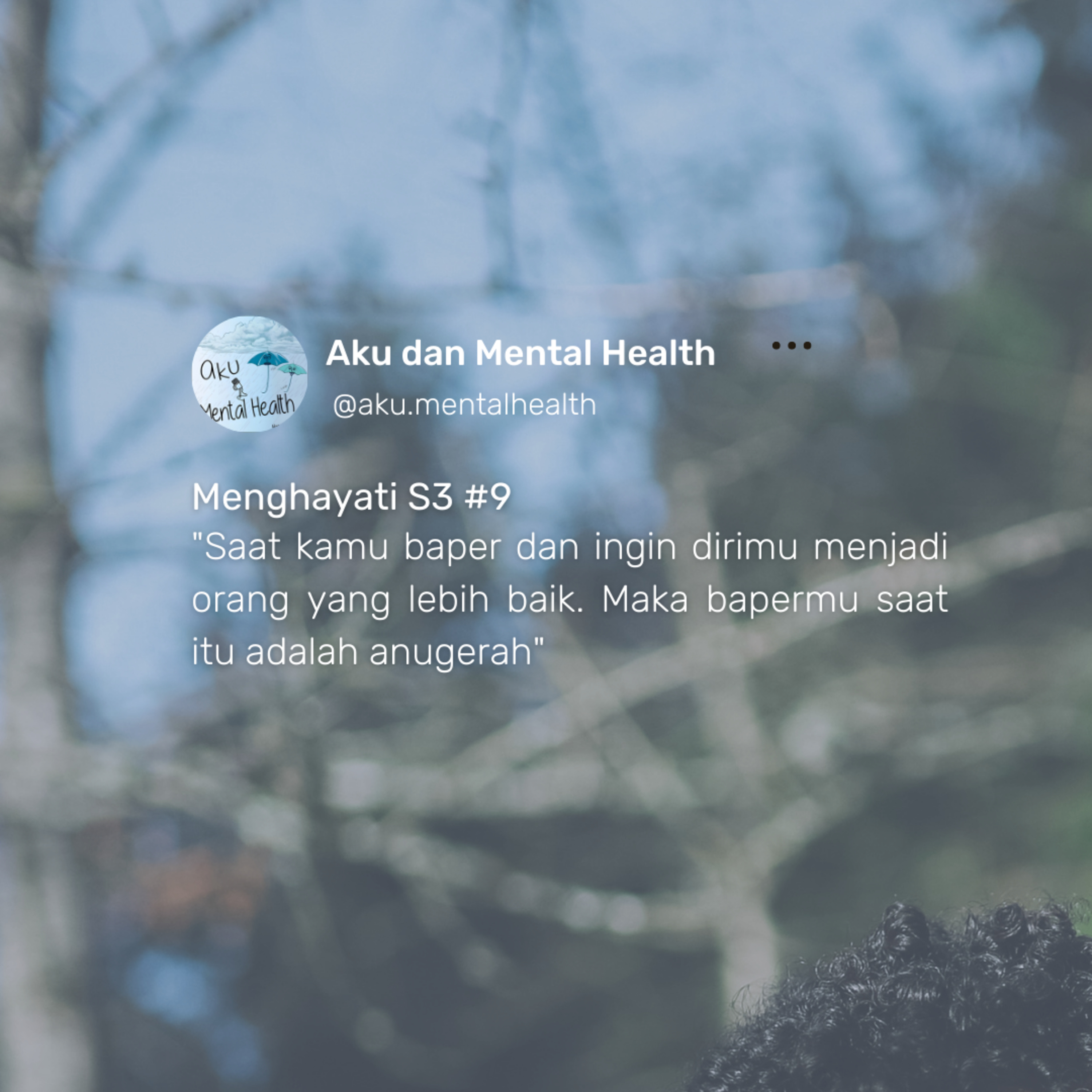 Aku dan Mental Health 🍉