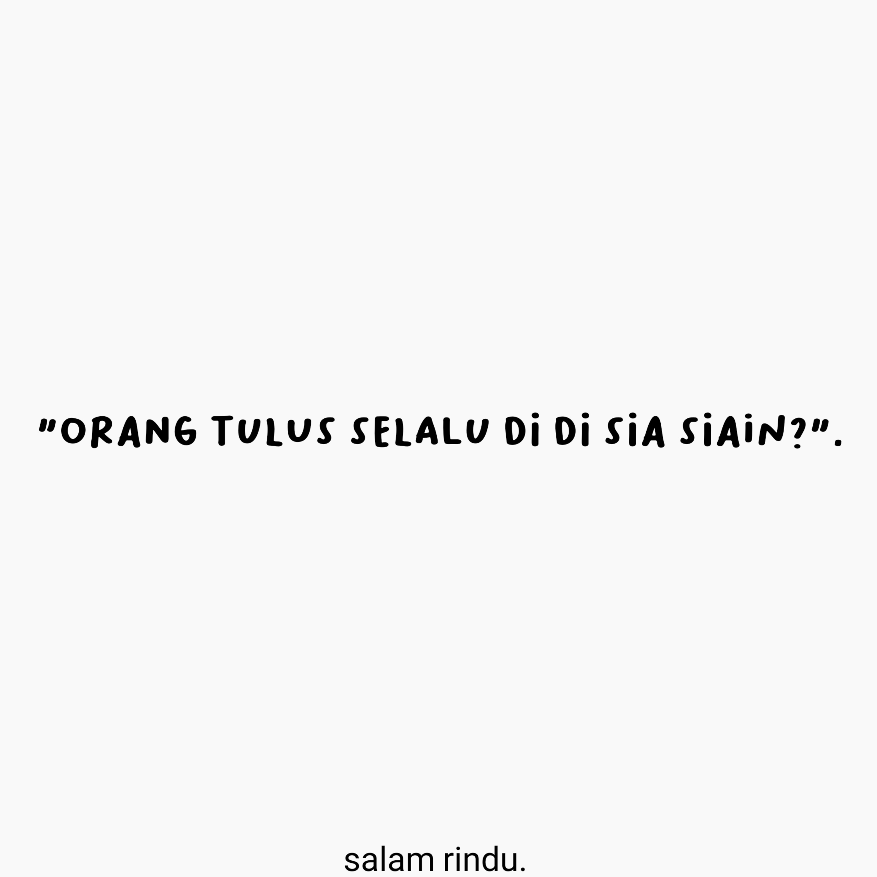 Salam Rindu