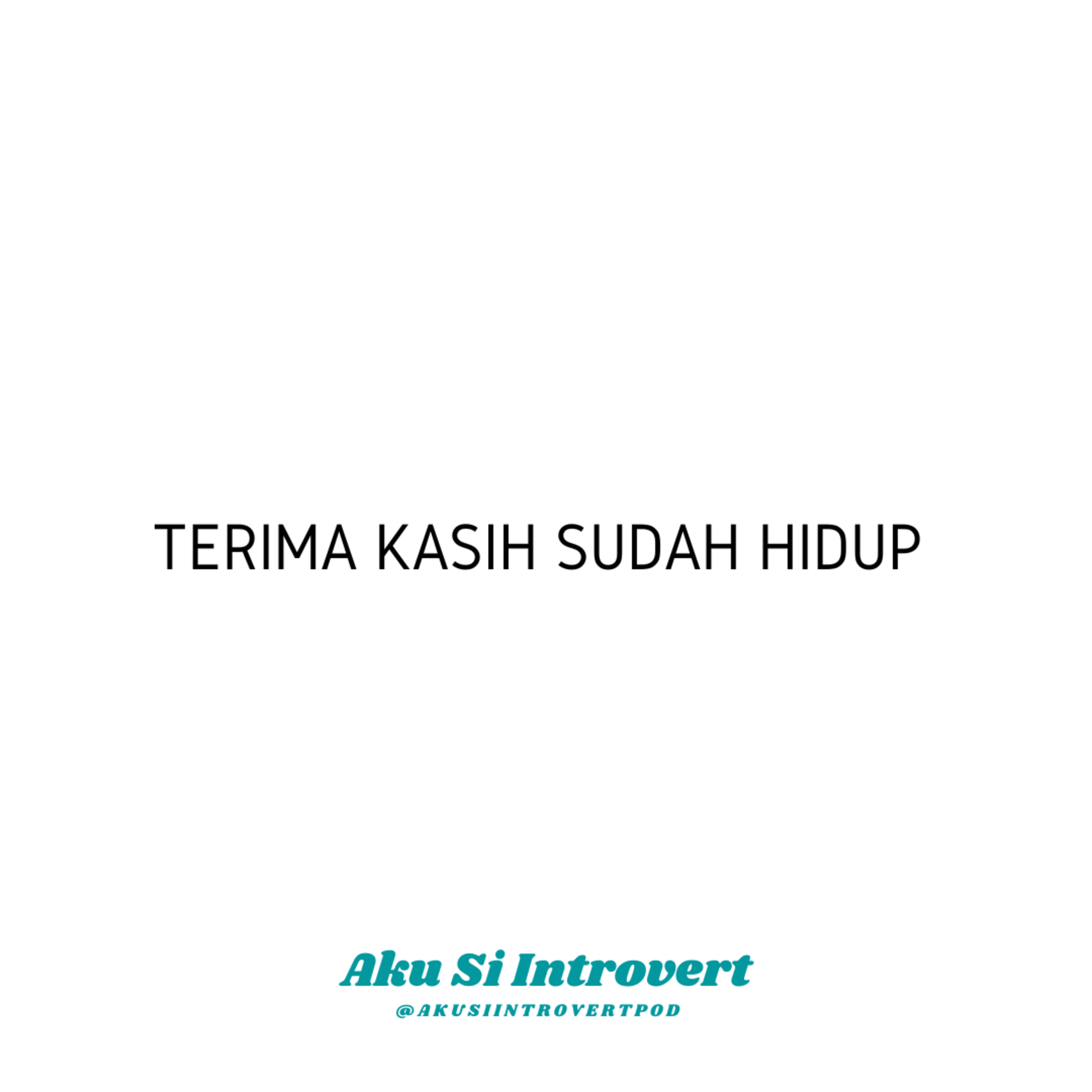 Aku Si Introvert