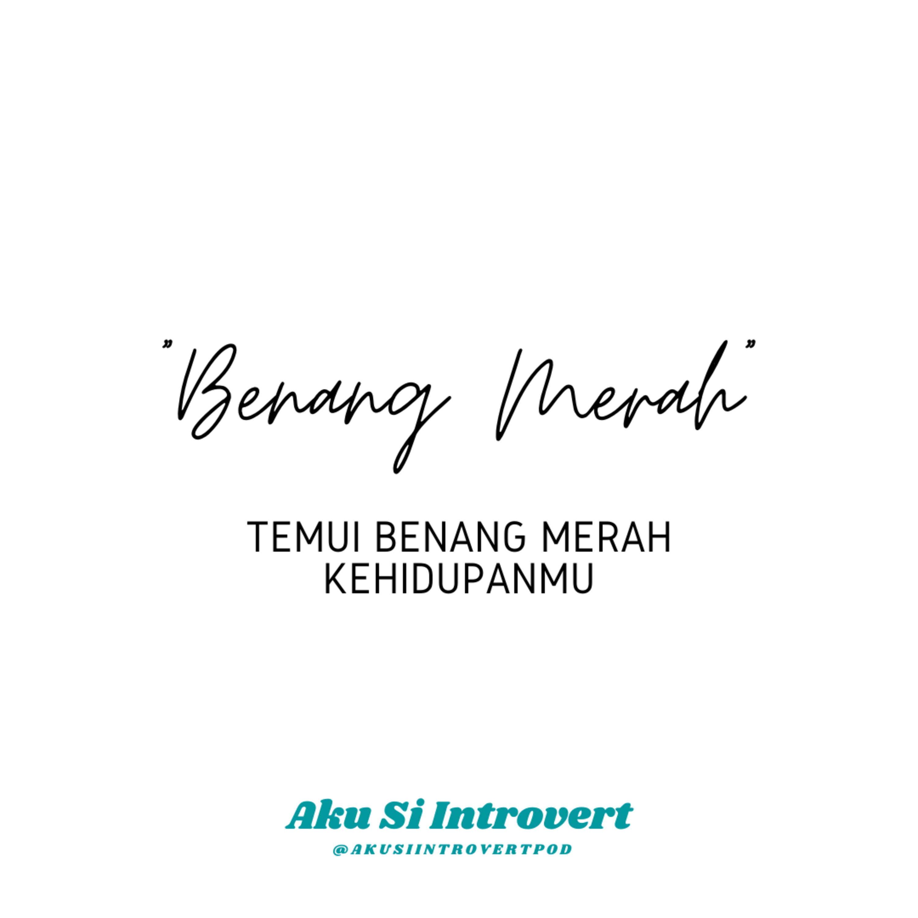 Aku Si Introvert