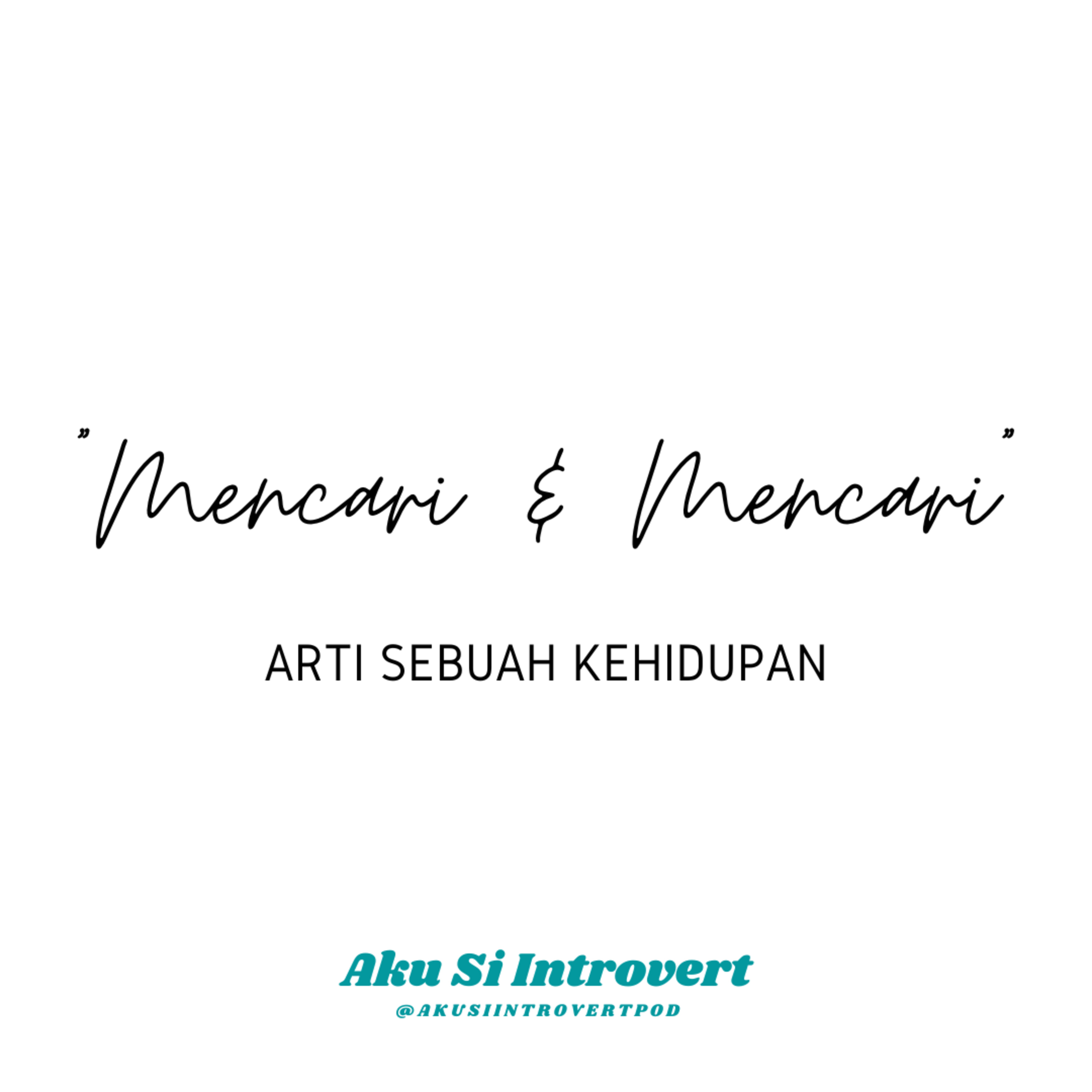 Aku Si Introvert
