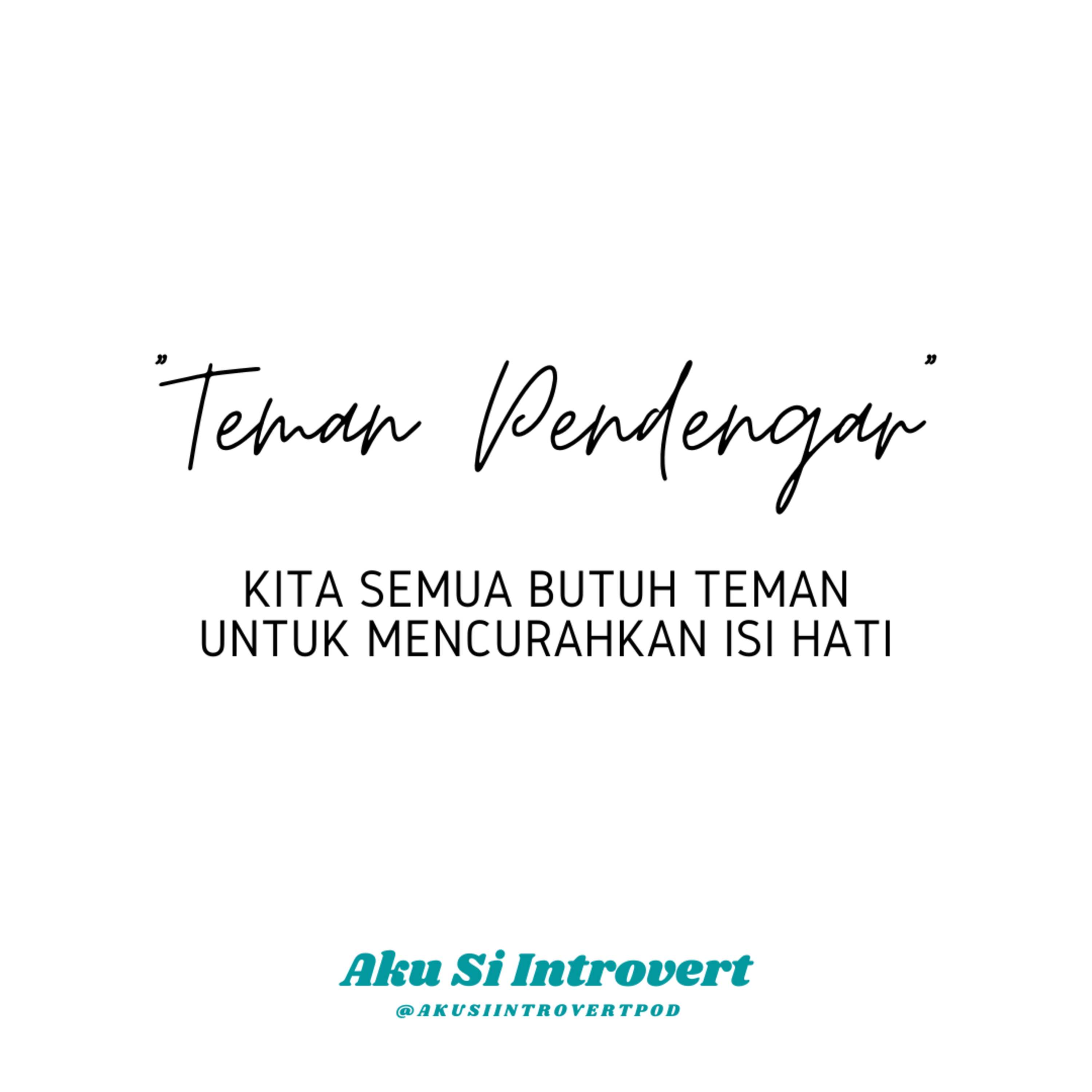 Aku Si Introvert