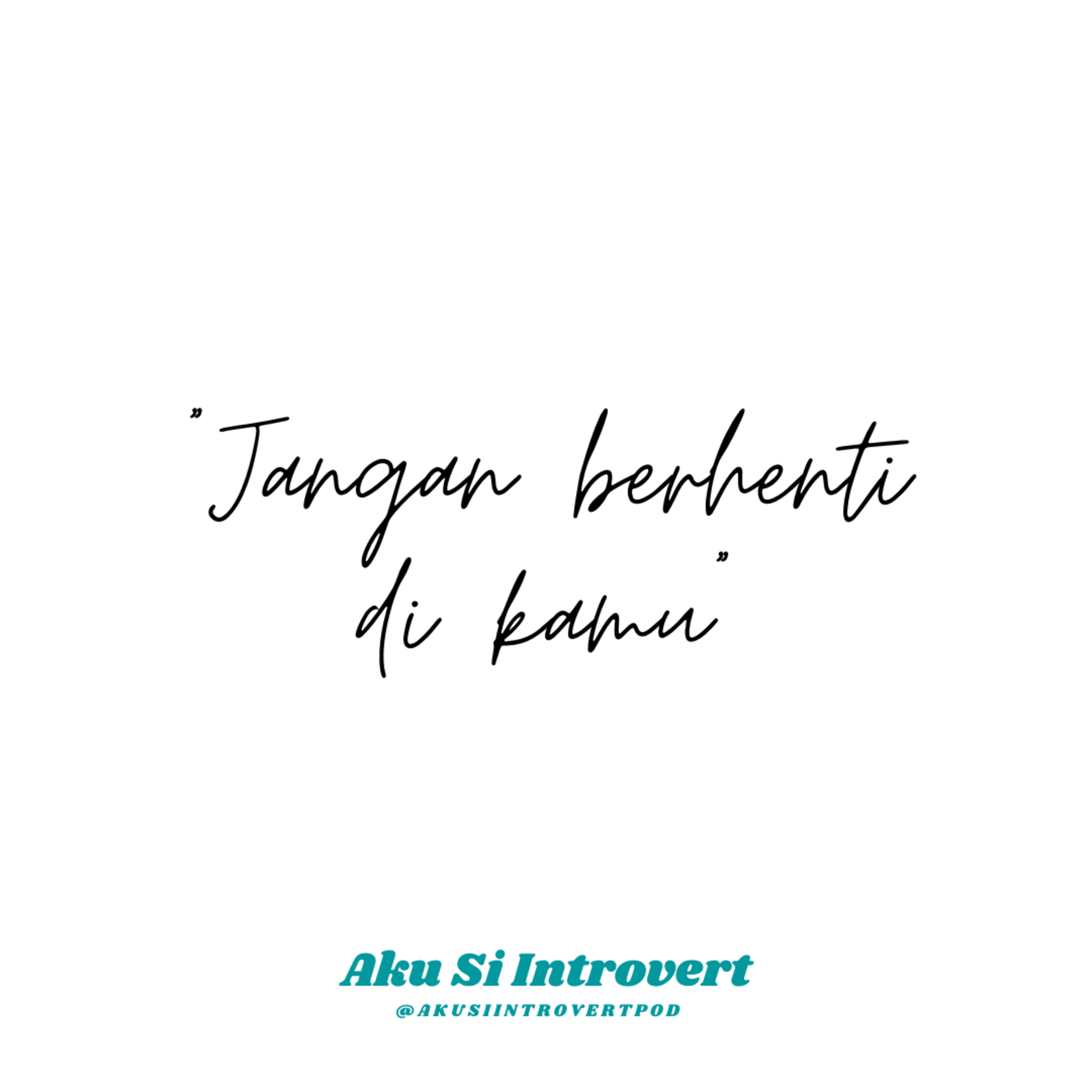 Aku Si Introvert