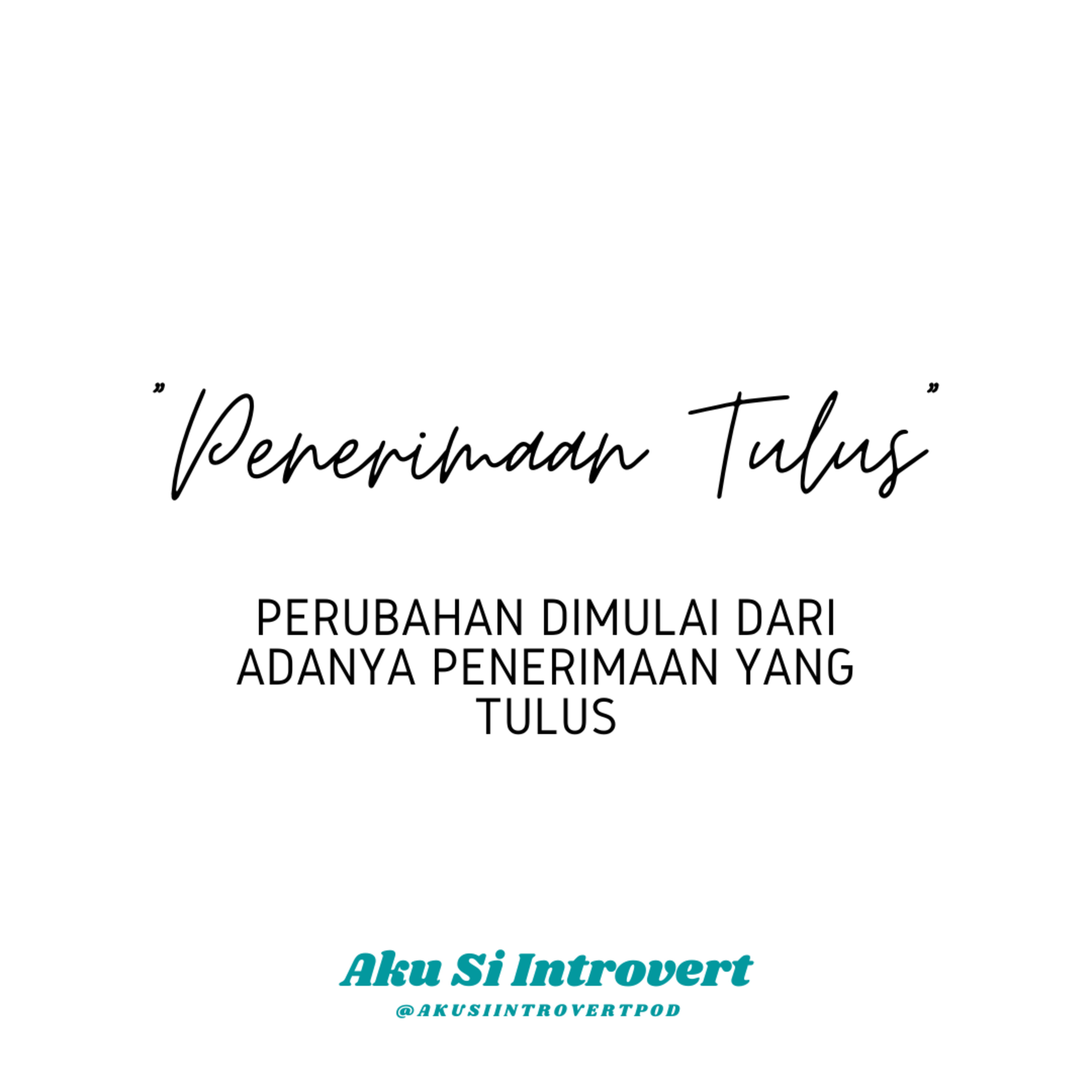 Aku Si Introvert