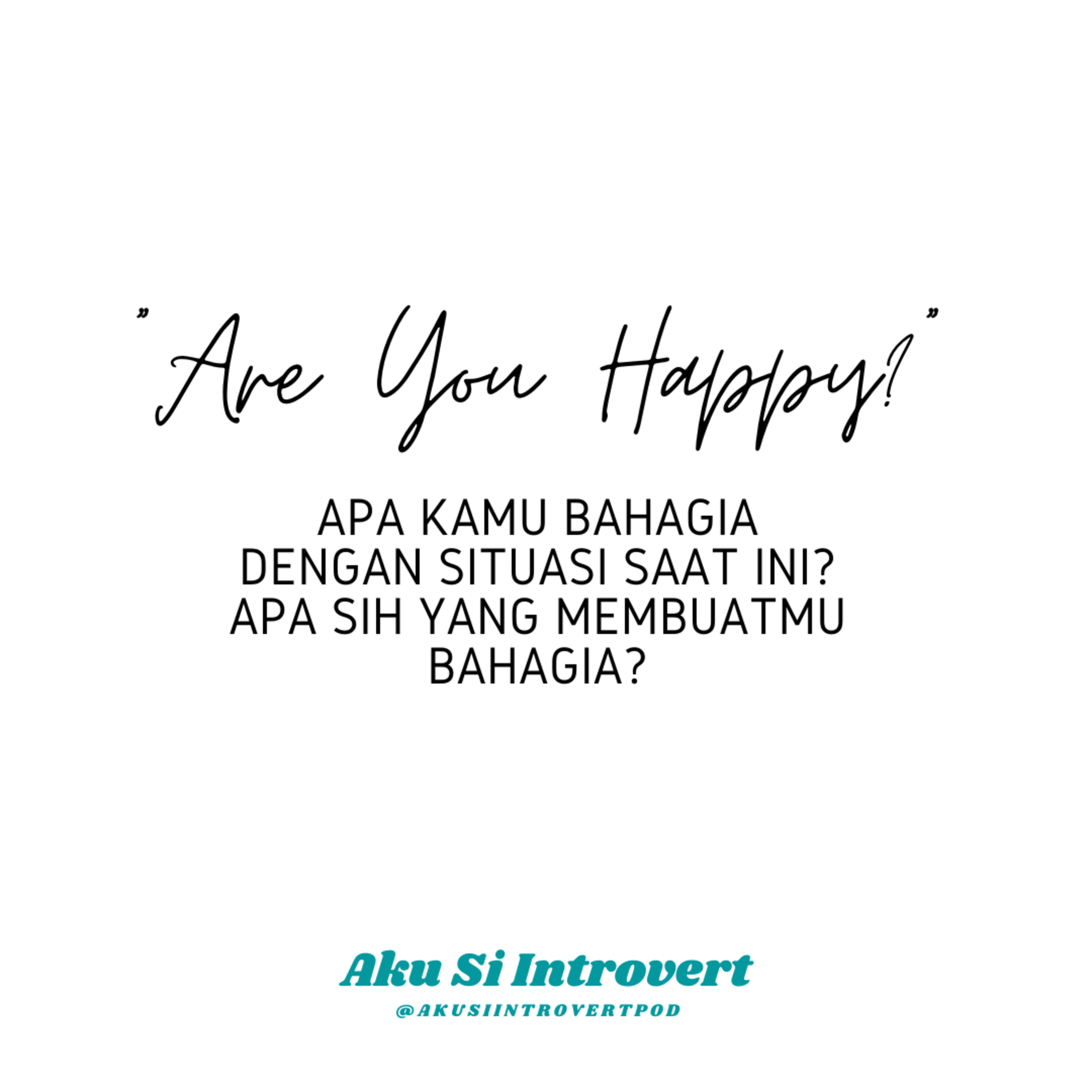Aku Si Introvert