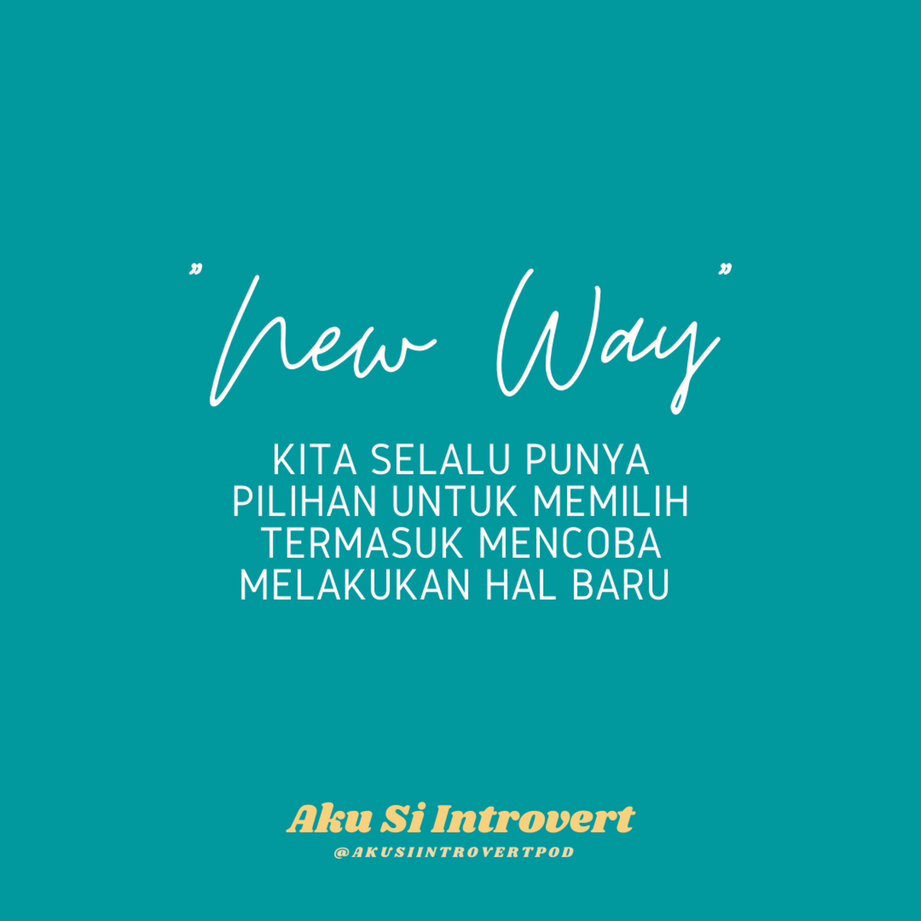 Aku Si Introvert