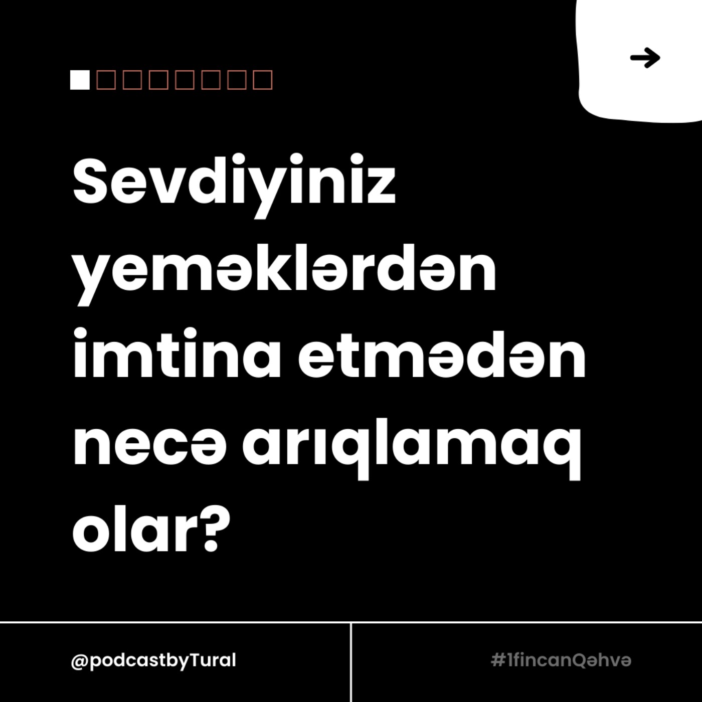 1 Fincan Qəhvə - Sağlam Həyat