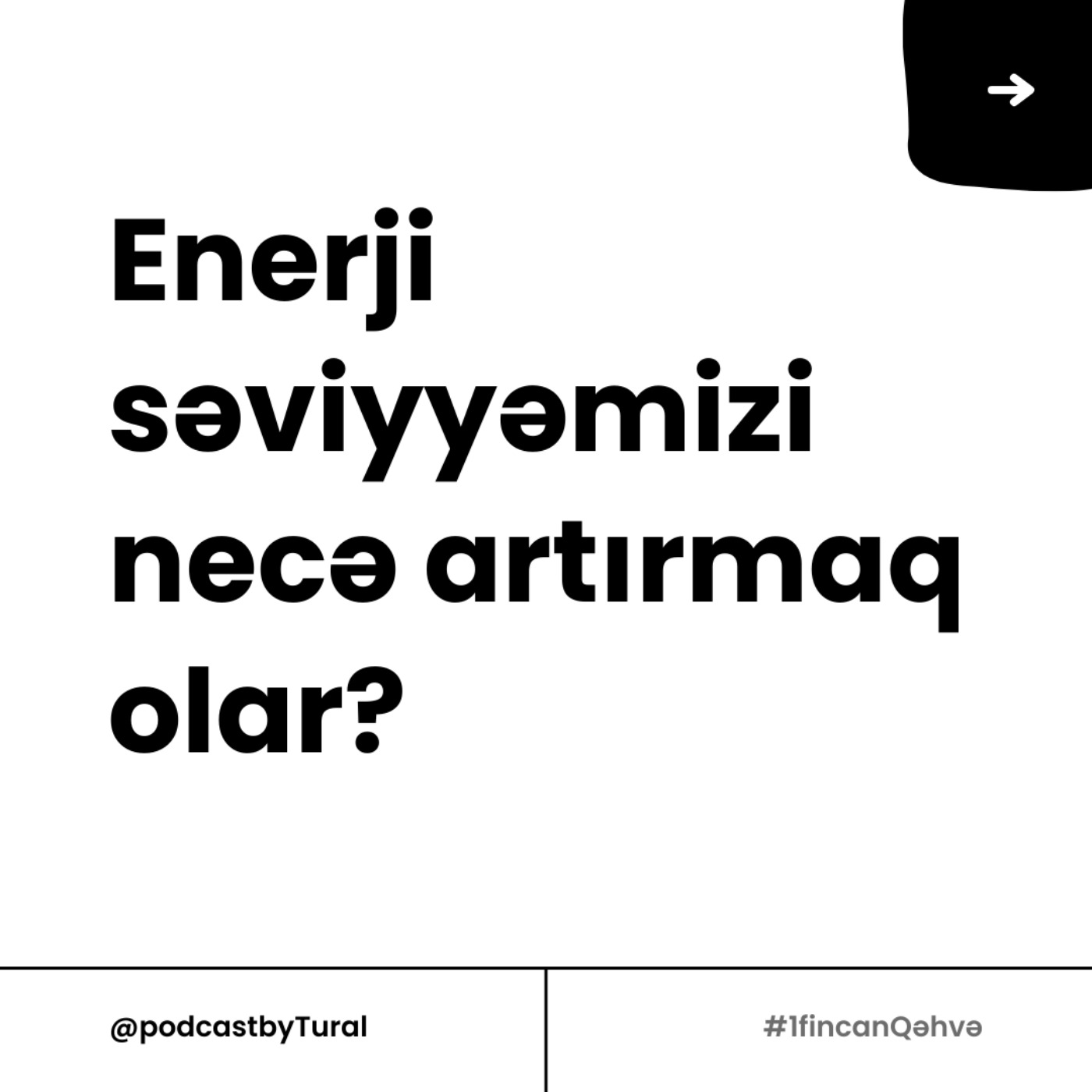 1 Fincan Qəhvə - Sağlam Həyat