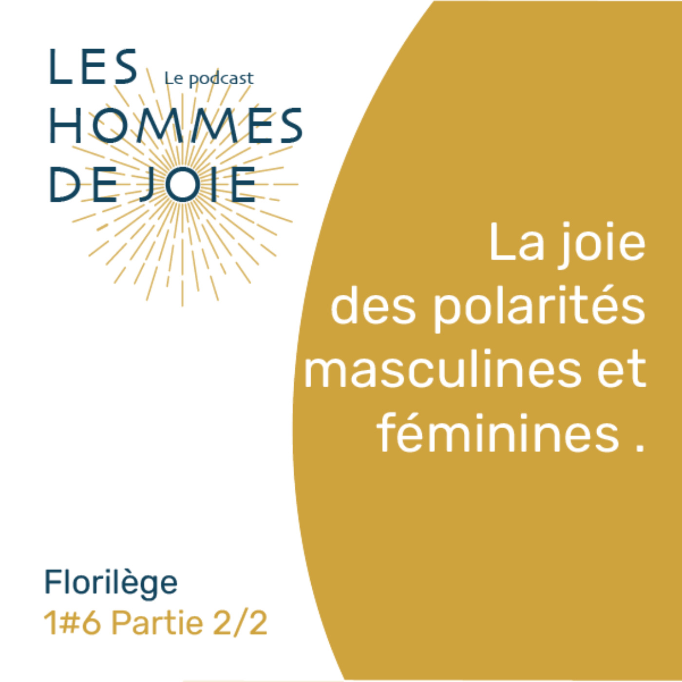 cover art for 1#6 La joie des polarités masculines et féminines / Florilège des Hommes de joie (Partie 2 sur 2)