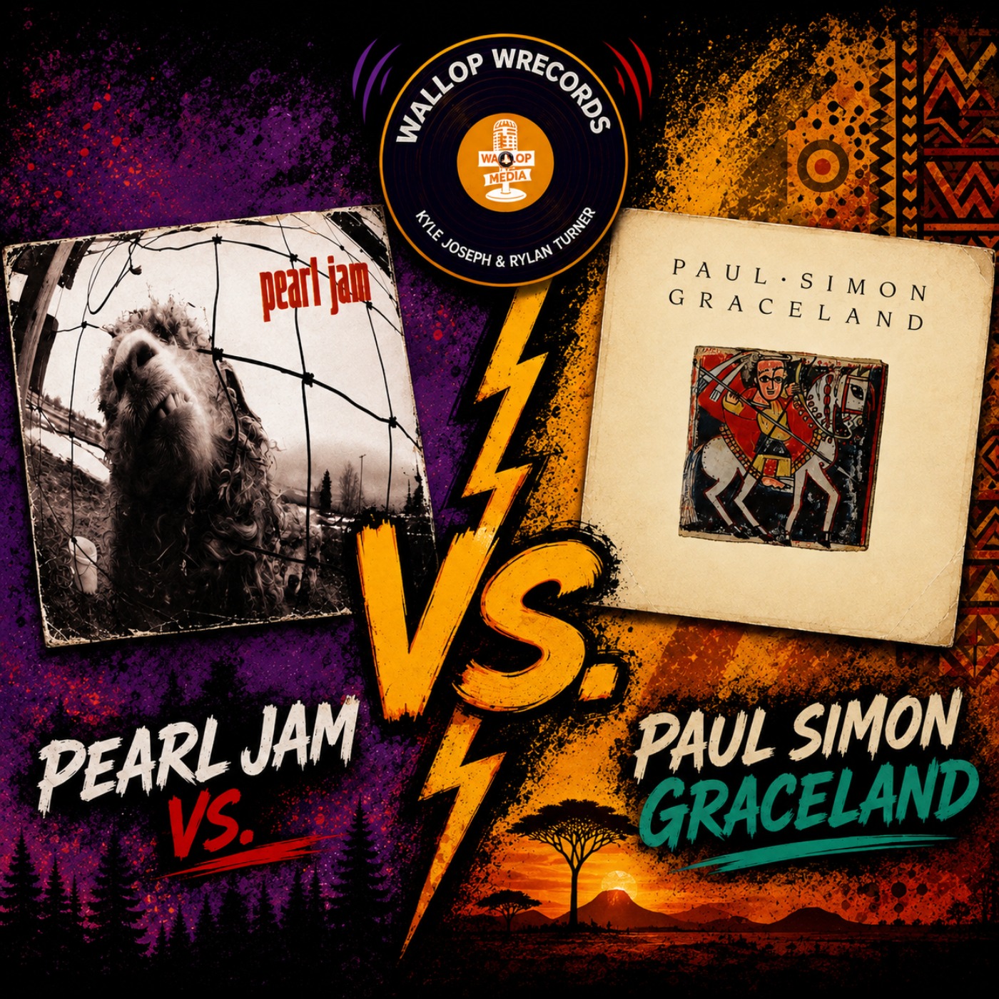 Wallop Wrecords: Pearl Jam vs. Paul Simon episode artwork