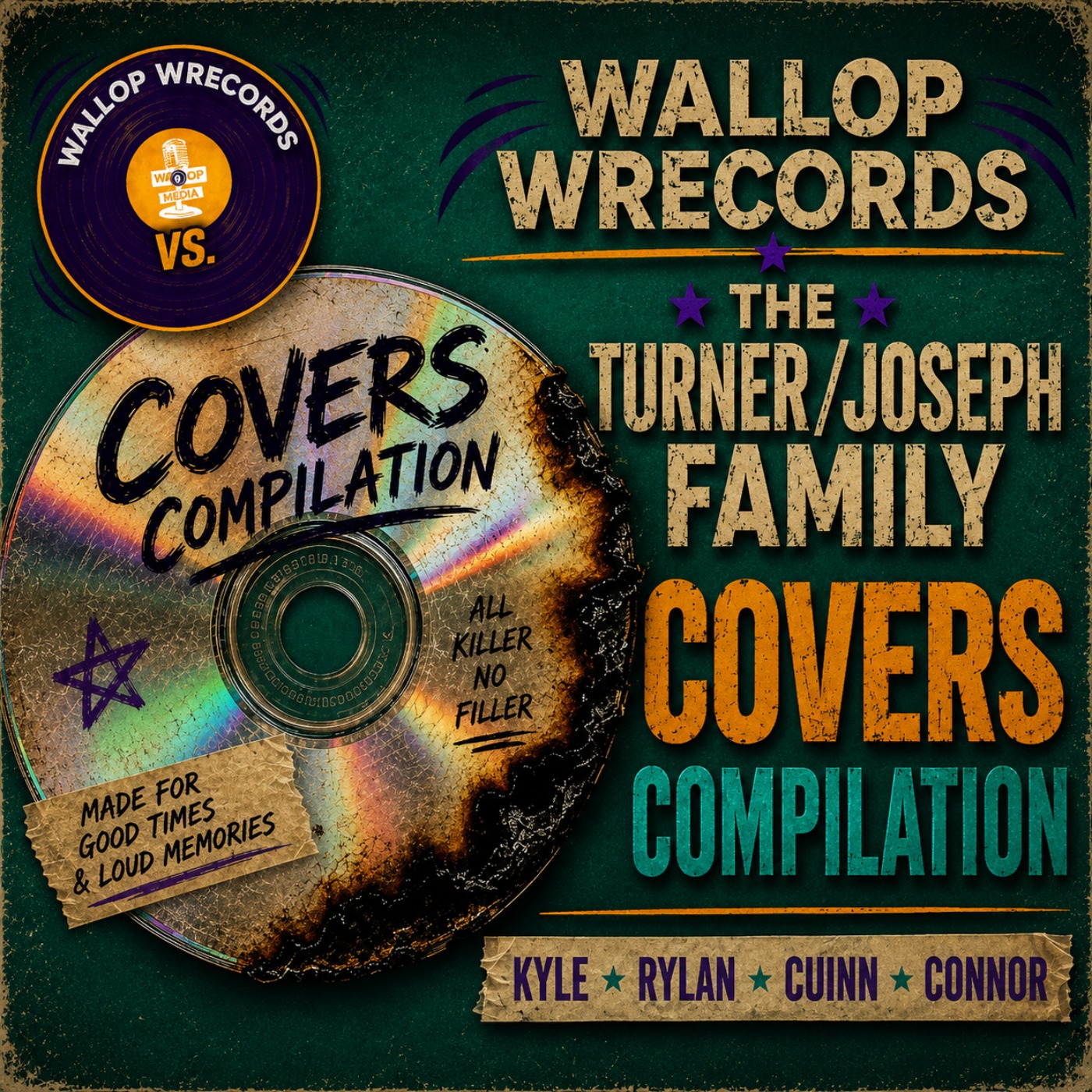 Wallop Wrecords: The Joseph/Turner Cover Compilation episode artwork