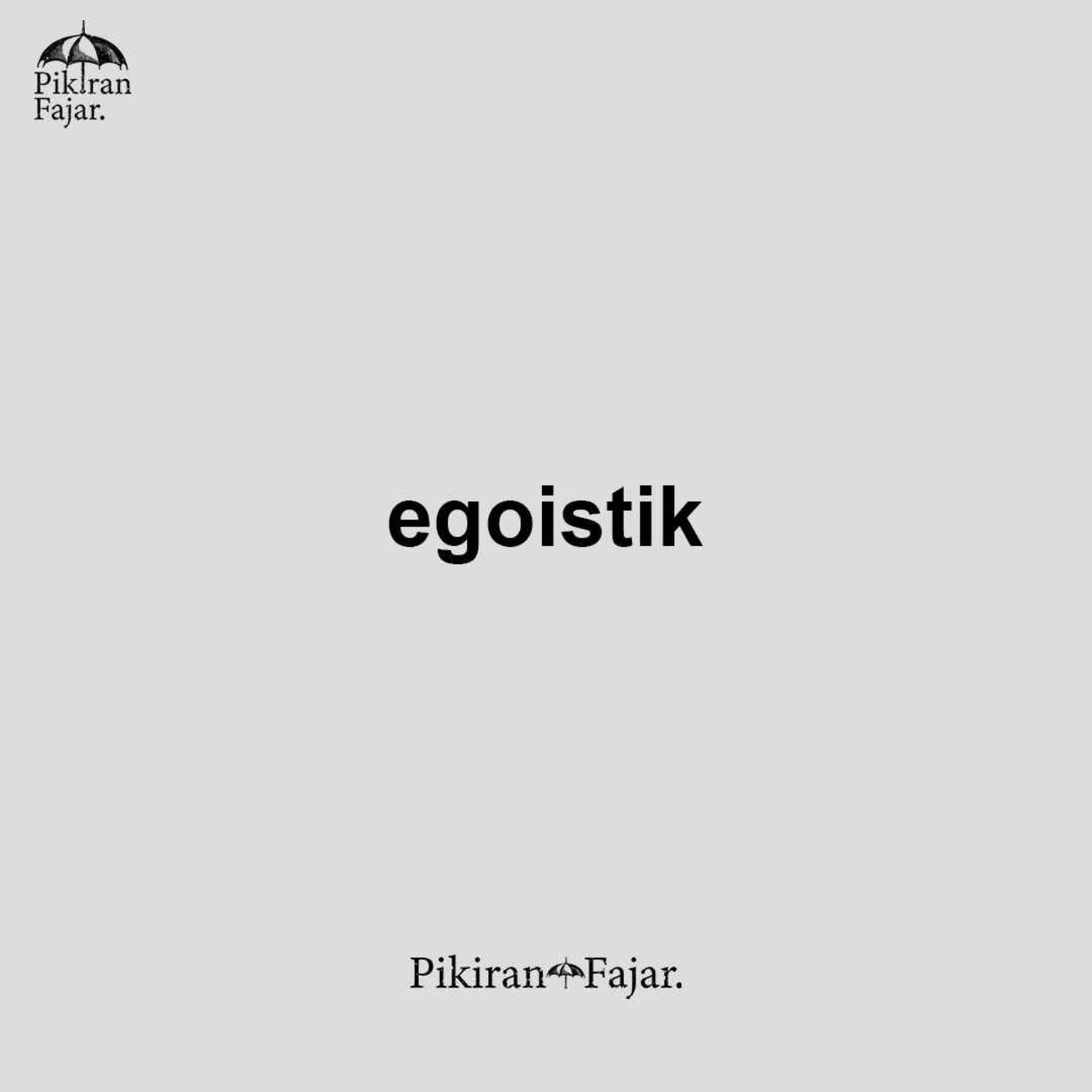 egoistik