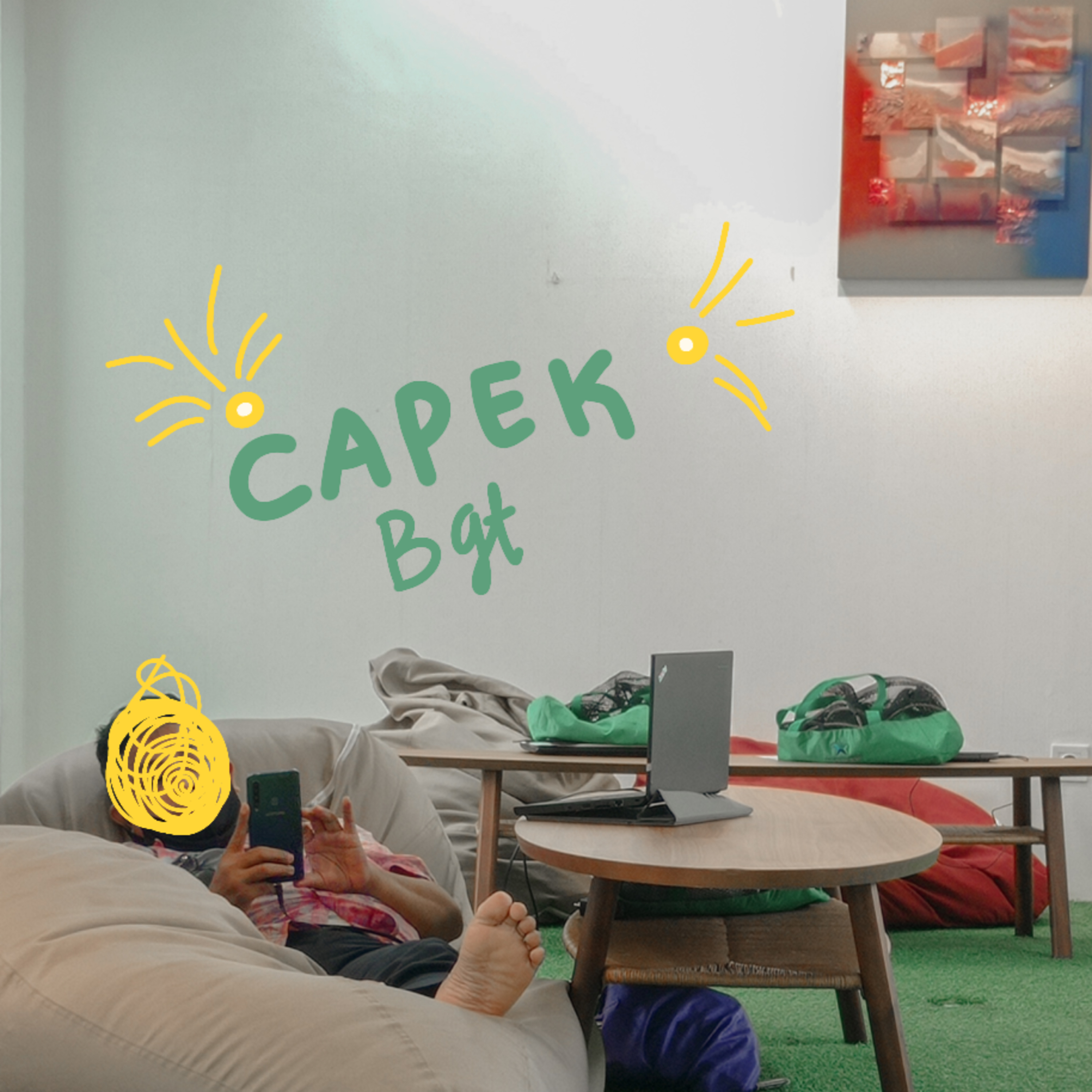 pengen nyerah ya?