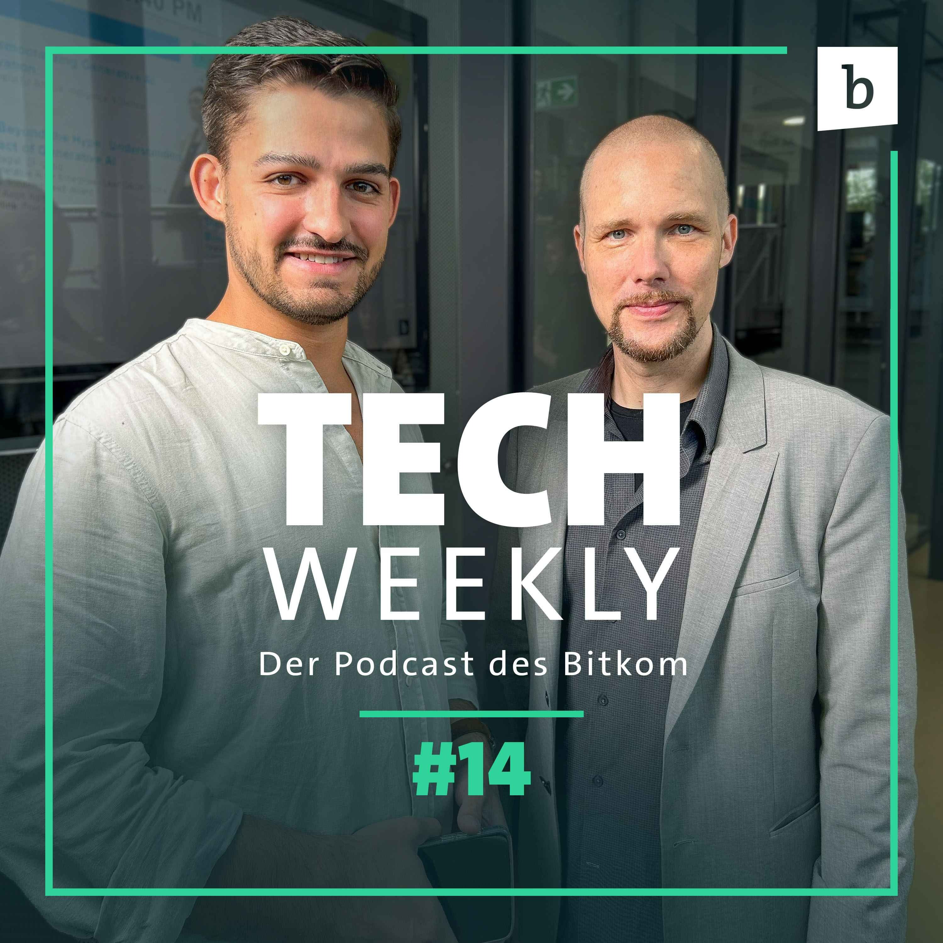 cover art for Tech Weekly | Aleph-Alpha-CEO Jonas Andrulis über generative KI und der Nutzen von Quantencomputing