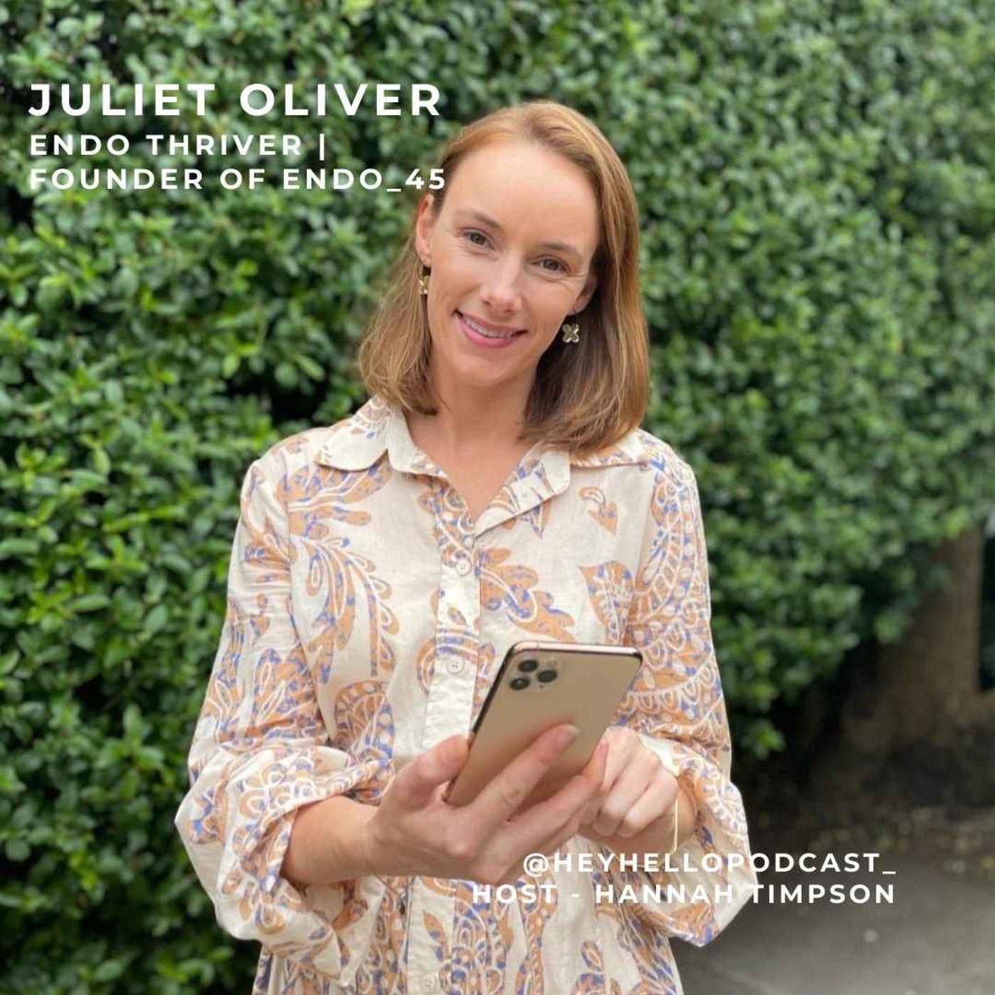 Juliet Oliver - Endometriosis thriver and Endo45 App Founder episode artwork