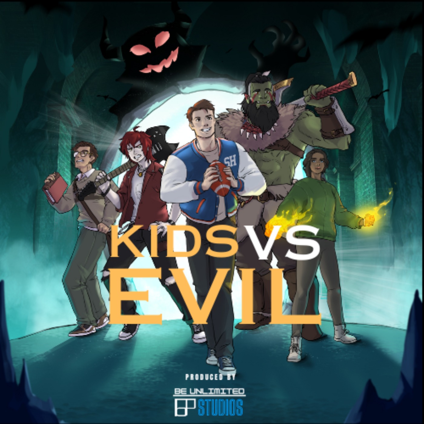 Kids vs Evil podcast artwork