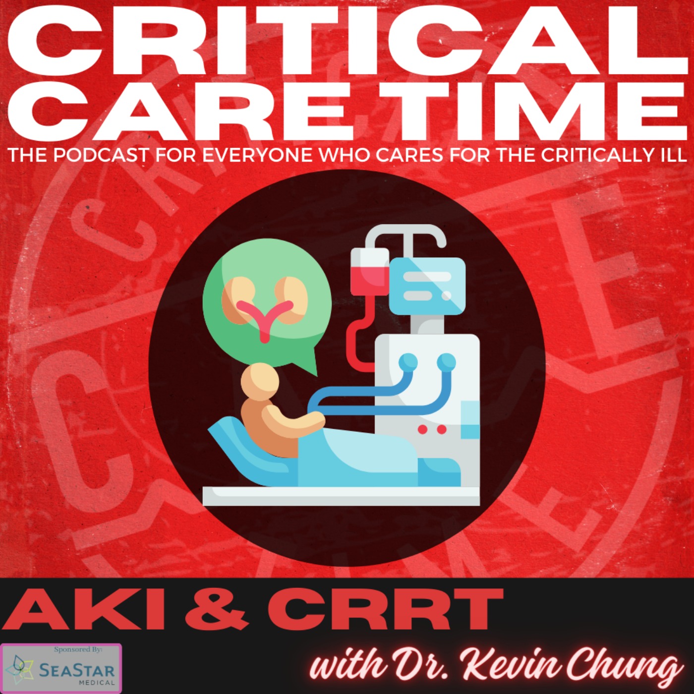 cover art for 20.  AKI & CRRT with Dr Kevin Chung