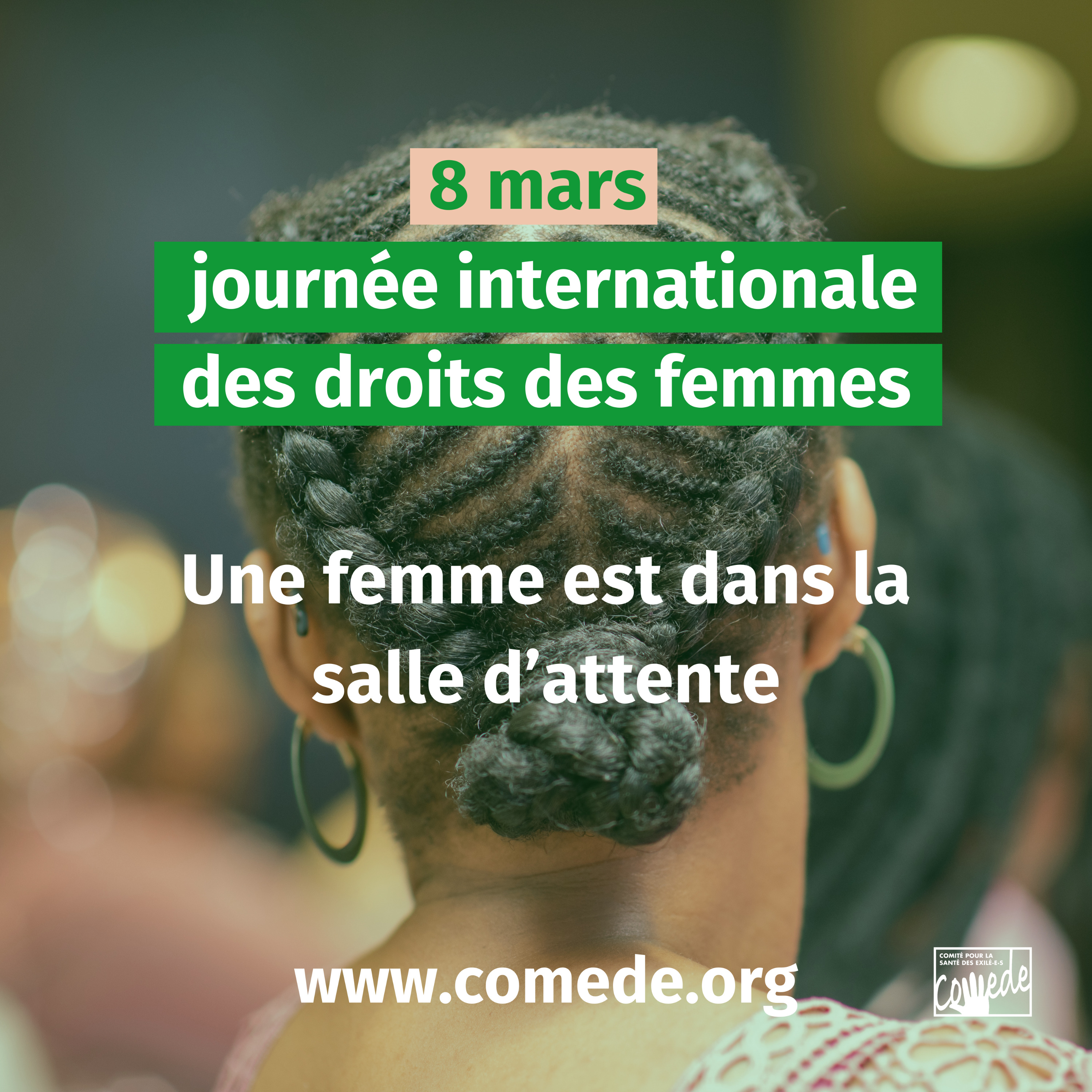 Une femme est dans la salle d'attente episode artwork