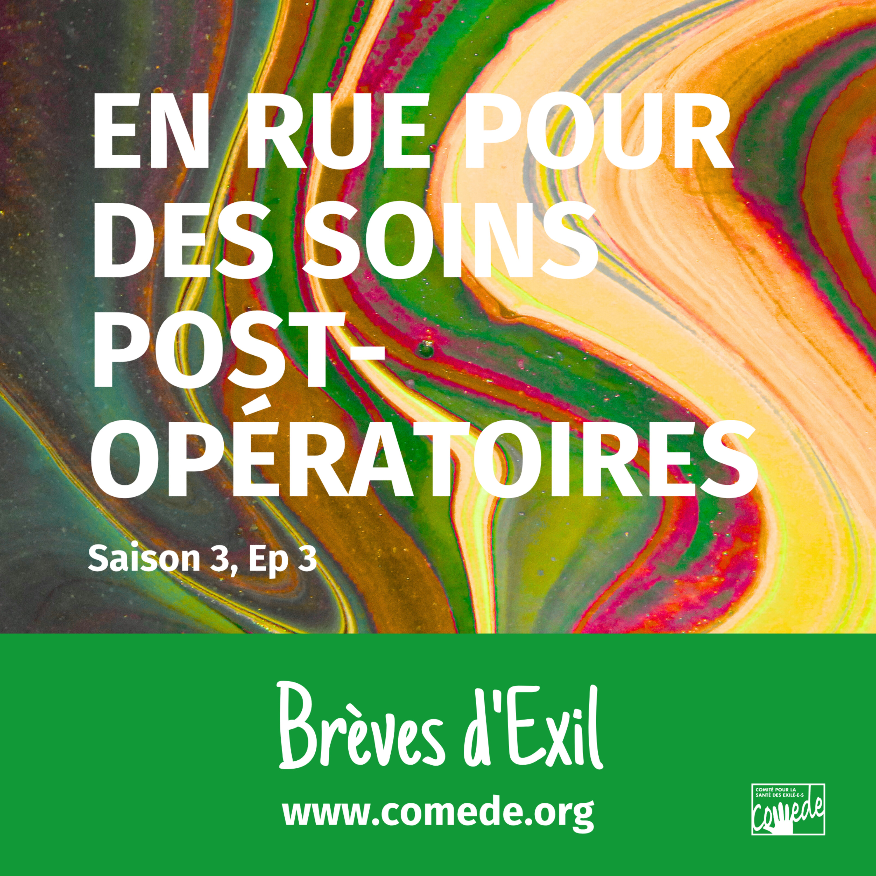 En rue pour des soins post-opératoires episode artwork