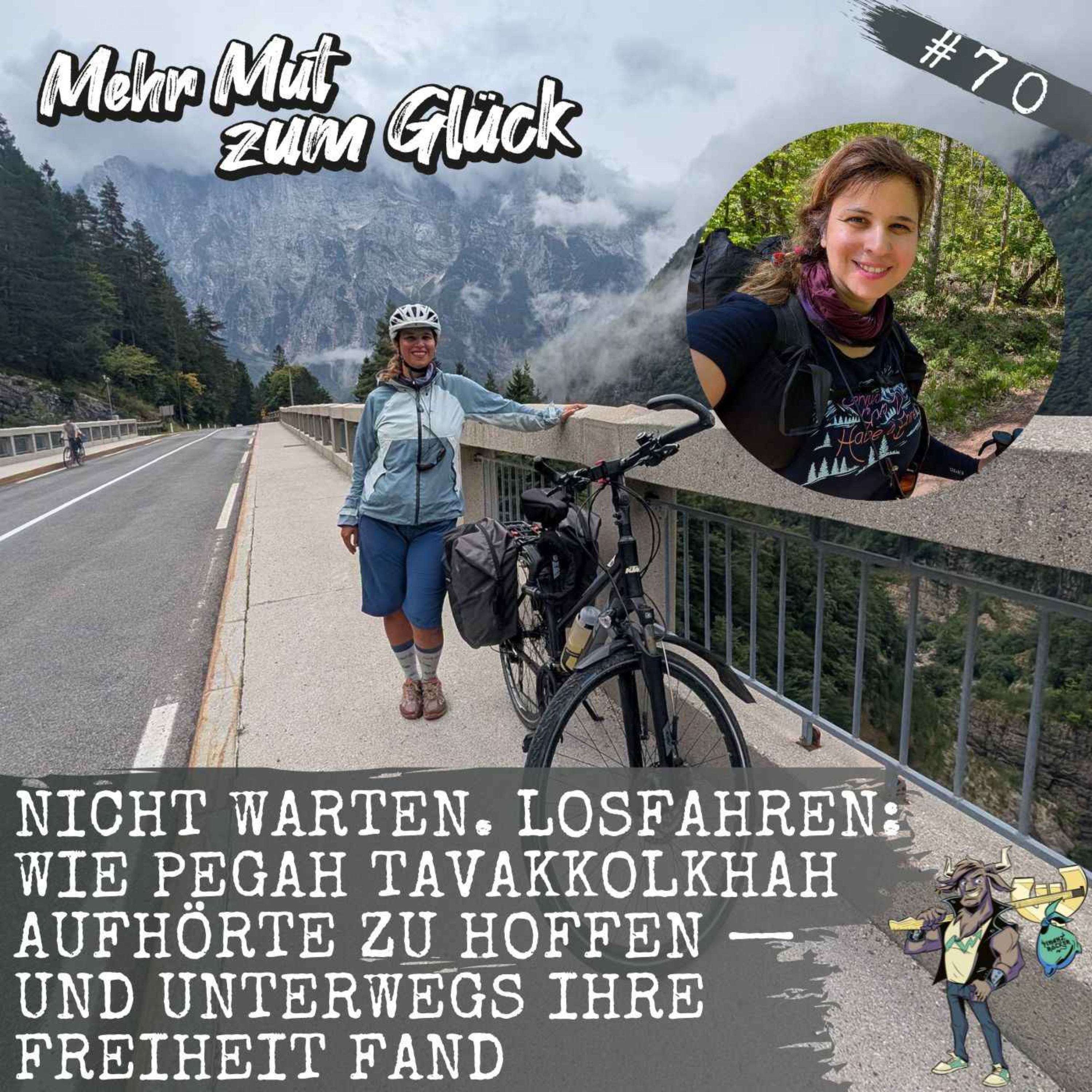 Nicht warten. Losfahren: Wie Pegah Tavakkolkhah aufhörte zu hoffen — und unterwegs ihre Freiheit fand