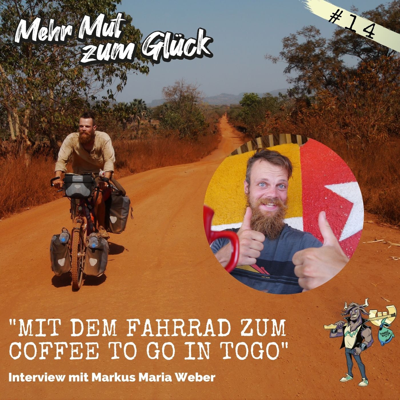 Folge 14: ”Mit dem Fahrrad zum Coffee to go in Togo” - Interview mit Markus Maria Weber