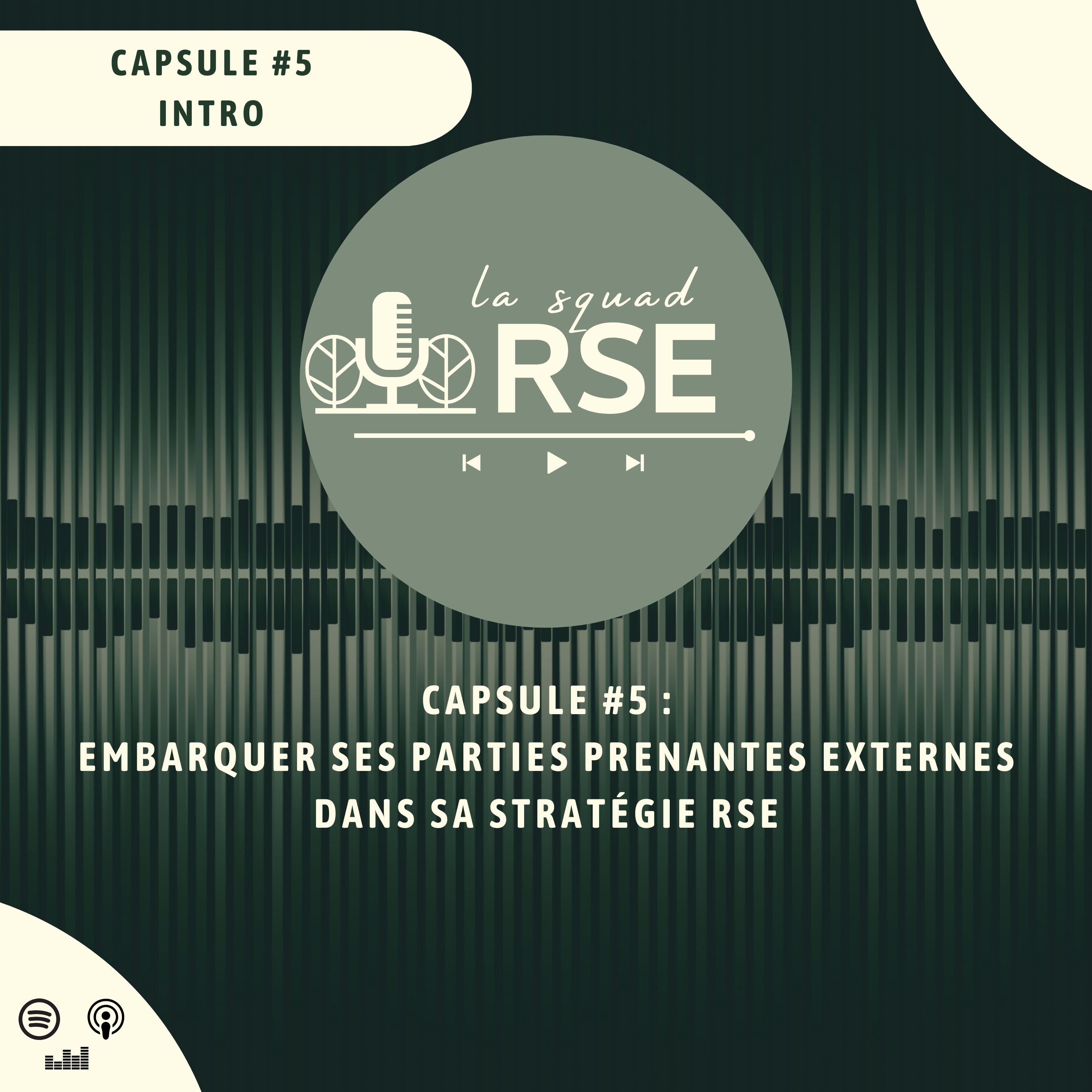 Capsule #5 - Embarquer ses parties prenantes externes dans sa stratégie RSE episode artwork