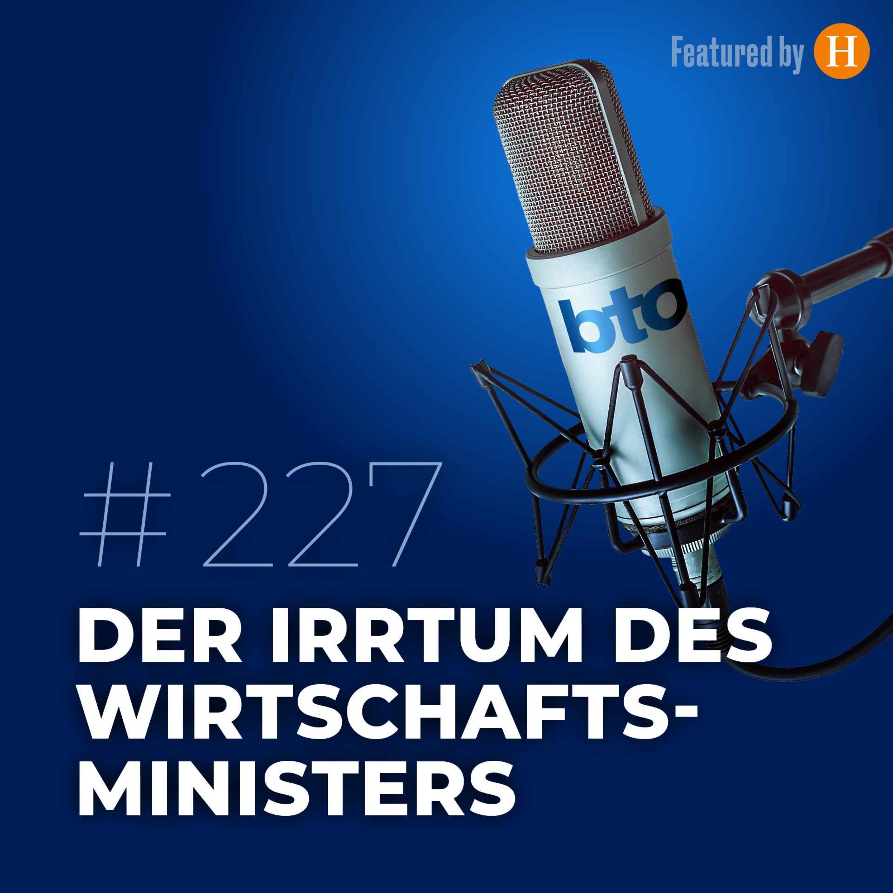 cover art for Der Irrtum des Wirtschaftsministers