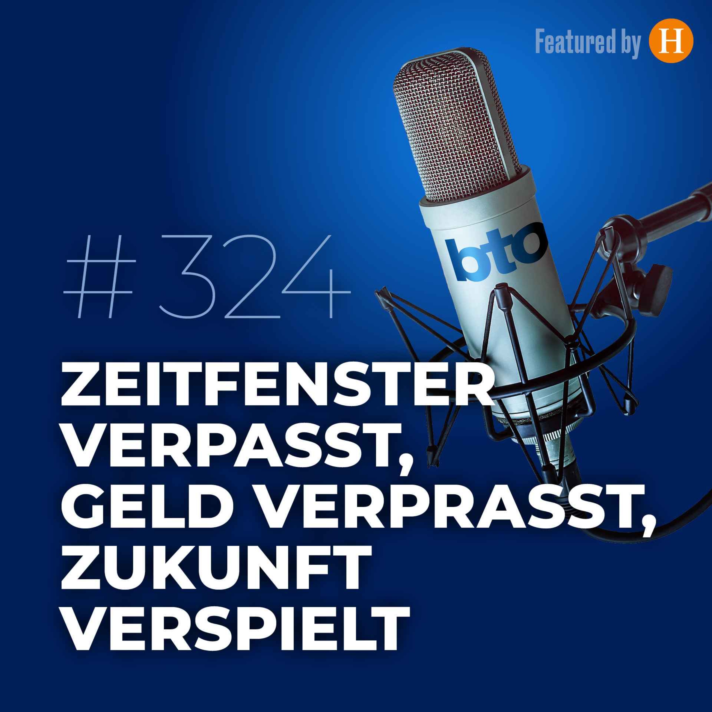 Zeitfenster verpasst, Geld verprasst, Zukunft verspielt