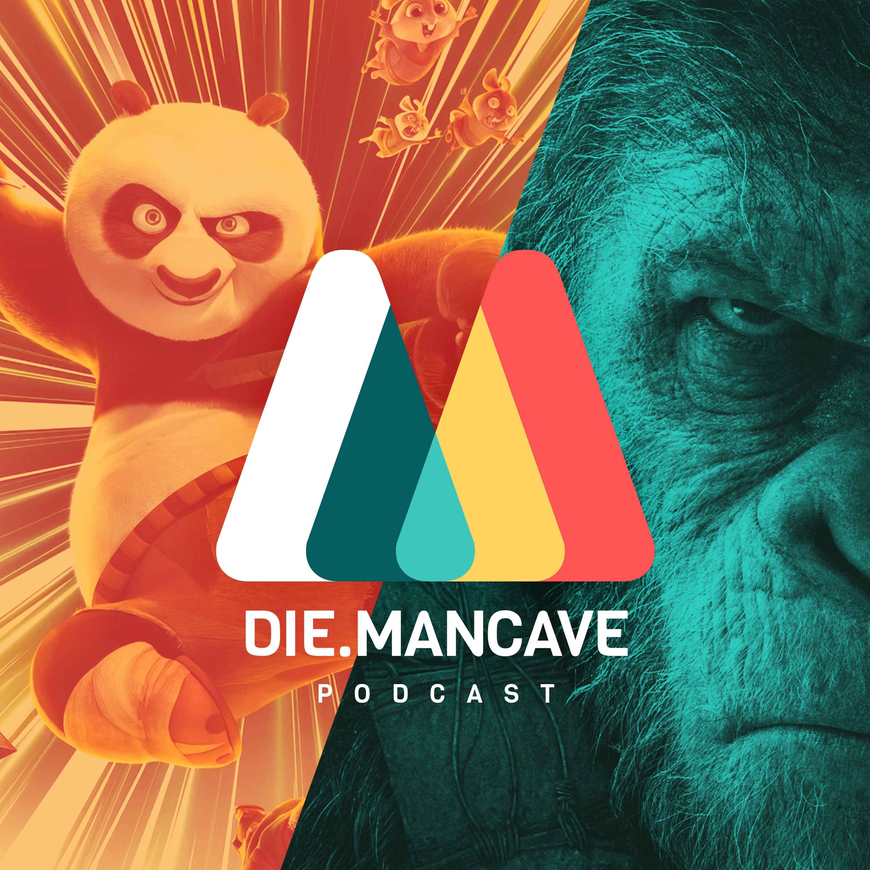 cover art for Folge 119 - Planet of the Apes, Kung Fu Panda 4, Marvel: Universe of Super Heroes Basel