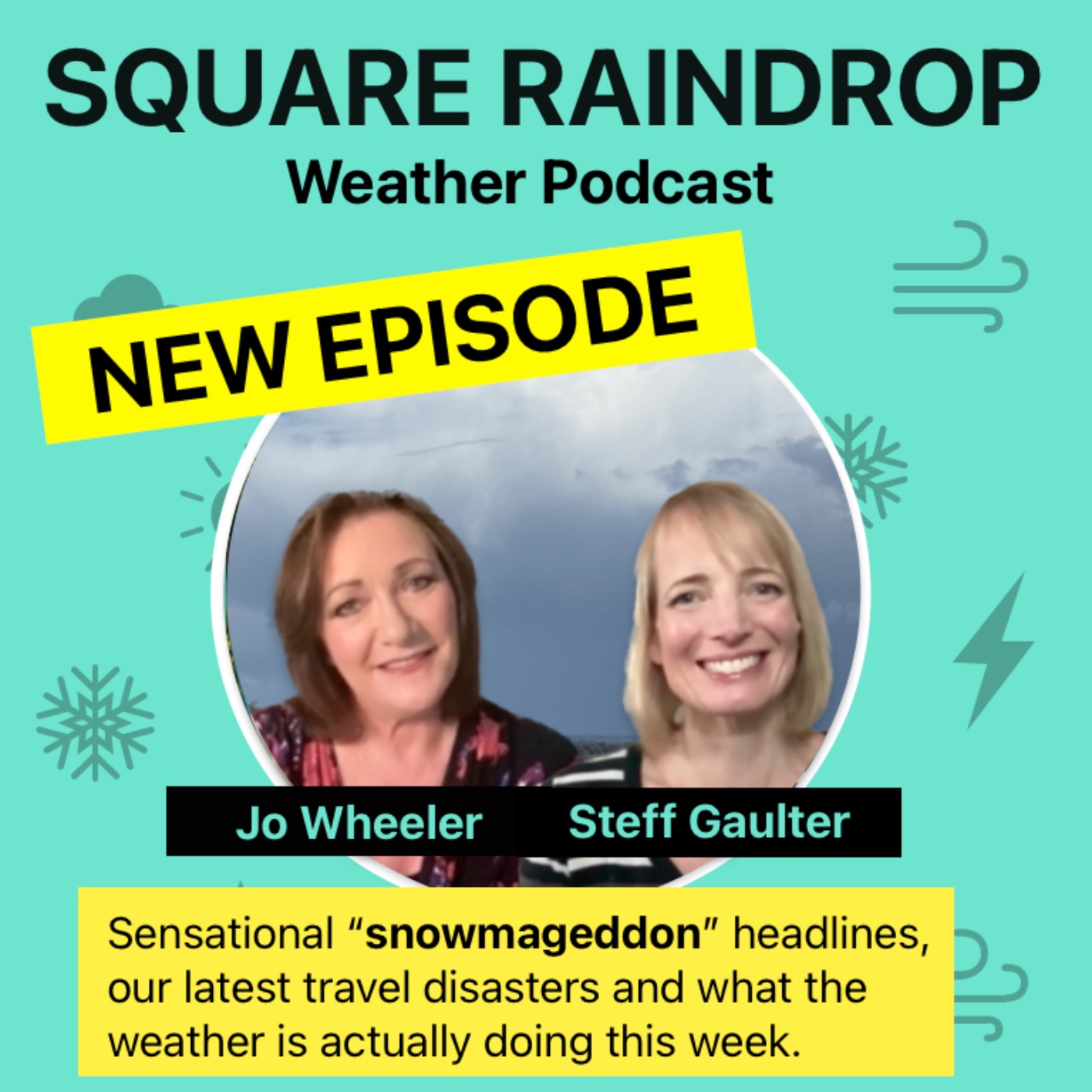 Snow Hysteria and Reality - The latest Square Raindrop Podcast episode artwork