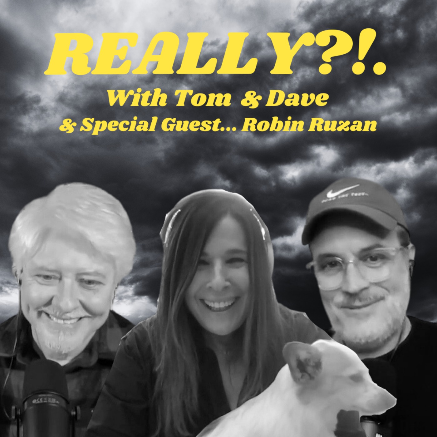 cover art for REALLY?!. with Tom and Dave - Episode 15 - Robin Ruzan